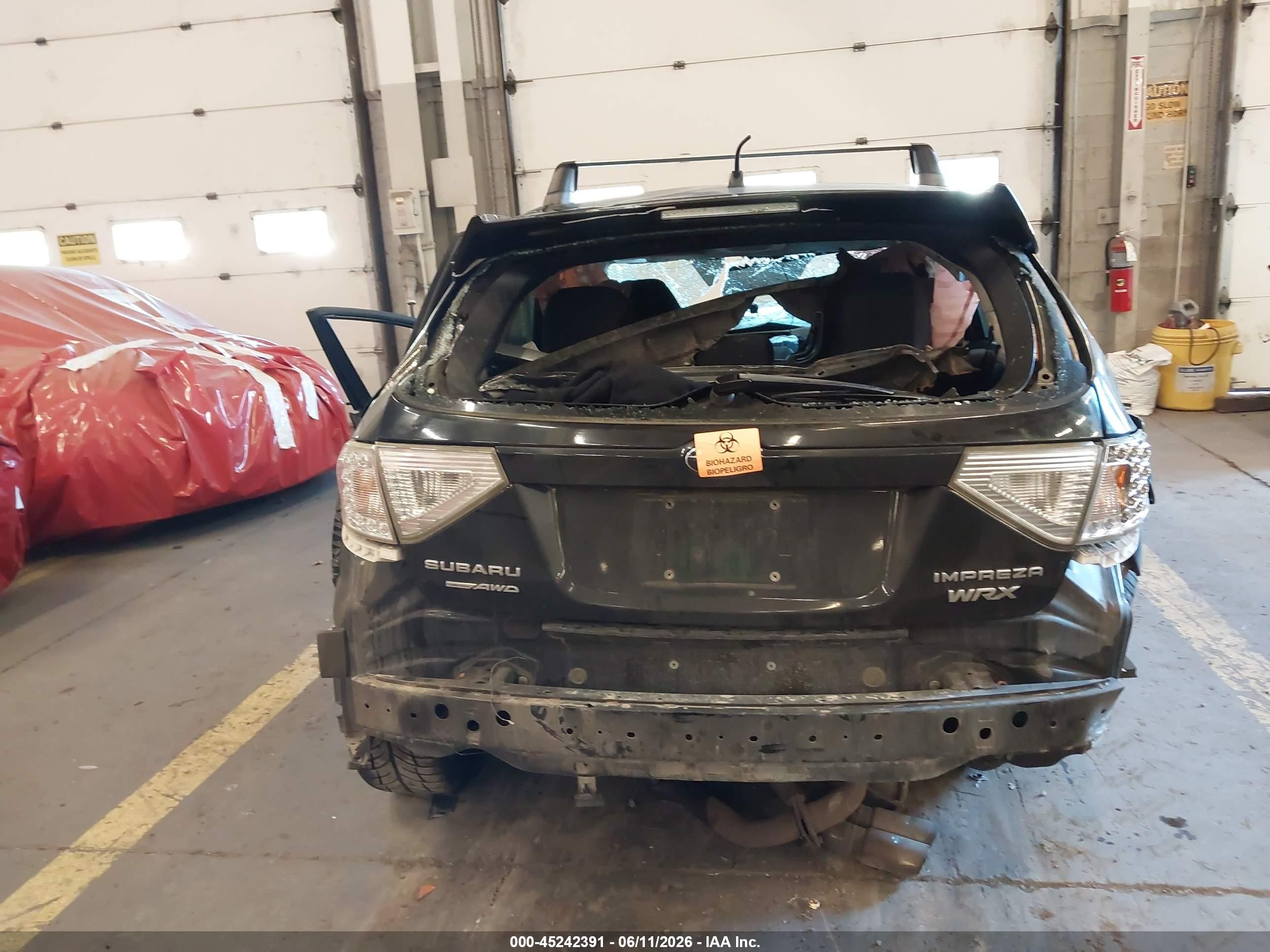 2011 Subaru Impreza Wrx Black vin: JF1GR7E64BG832564