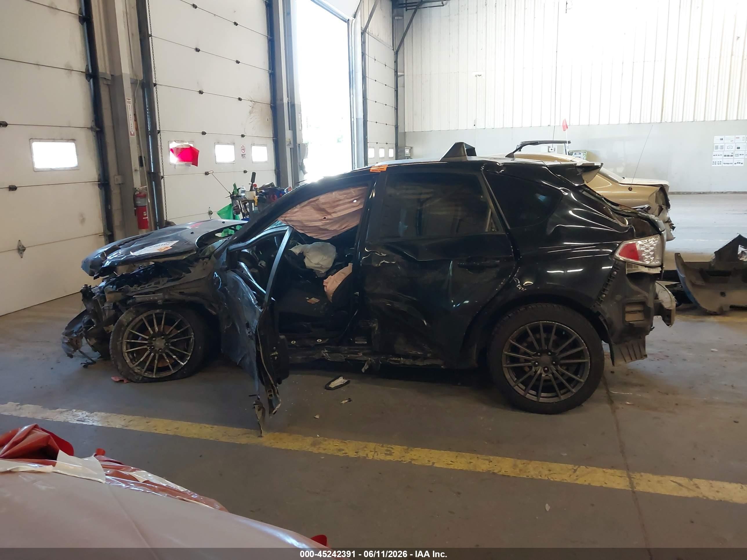 2011 Subaru Impreza Wrx Black vin: JF1GR7E64BG832564