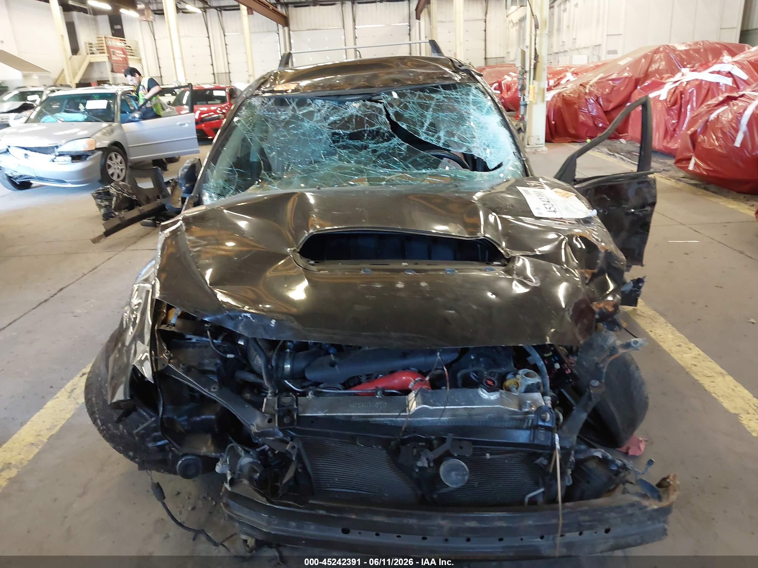 2011 Subaru Impreza Wrx Black vin: JF1GR7E64BG832564