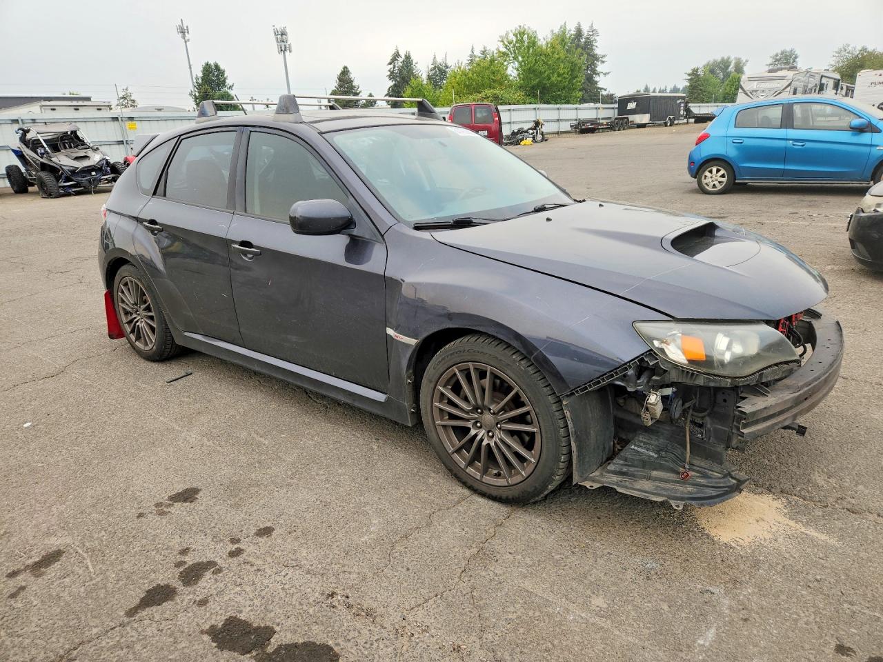 2011 Subaru Impreza Wrx Gray vin: JF1GR7E64BG833651