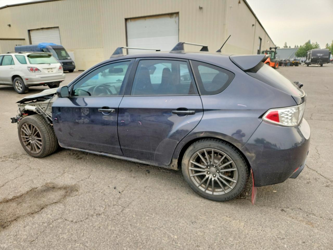 2011 Subaru Impreza Wrx Gray vin: JF1GR7E64BG833651