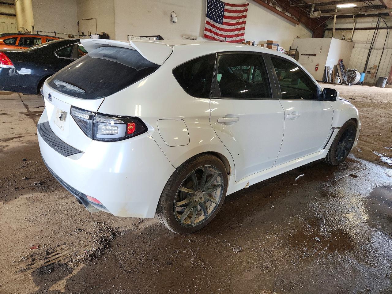 2013 Subaru Impreza Wrx White vin: JF1GR7E64DG827819