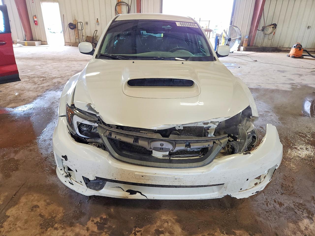2013 Subaru Impreza Wrx White vin: JF1GR7E64DG827819