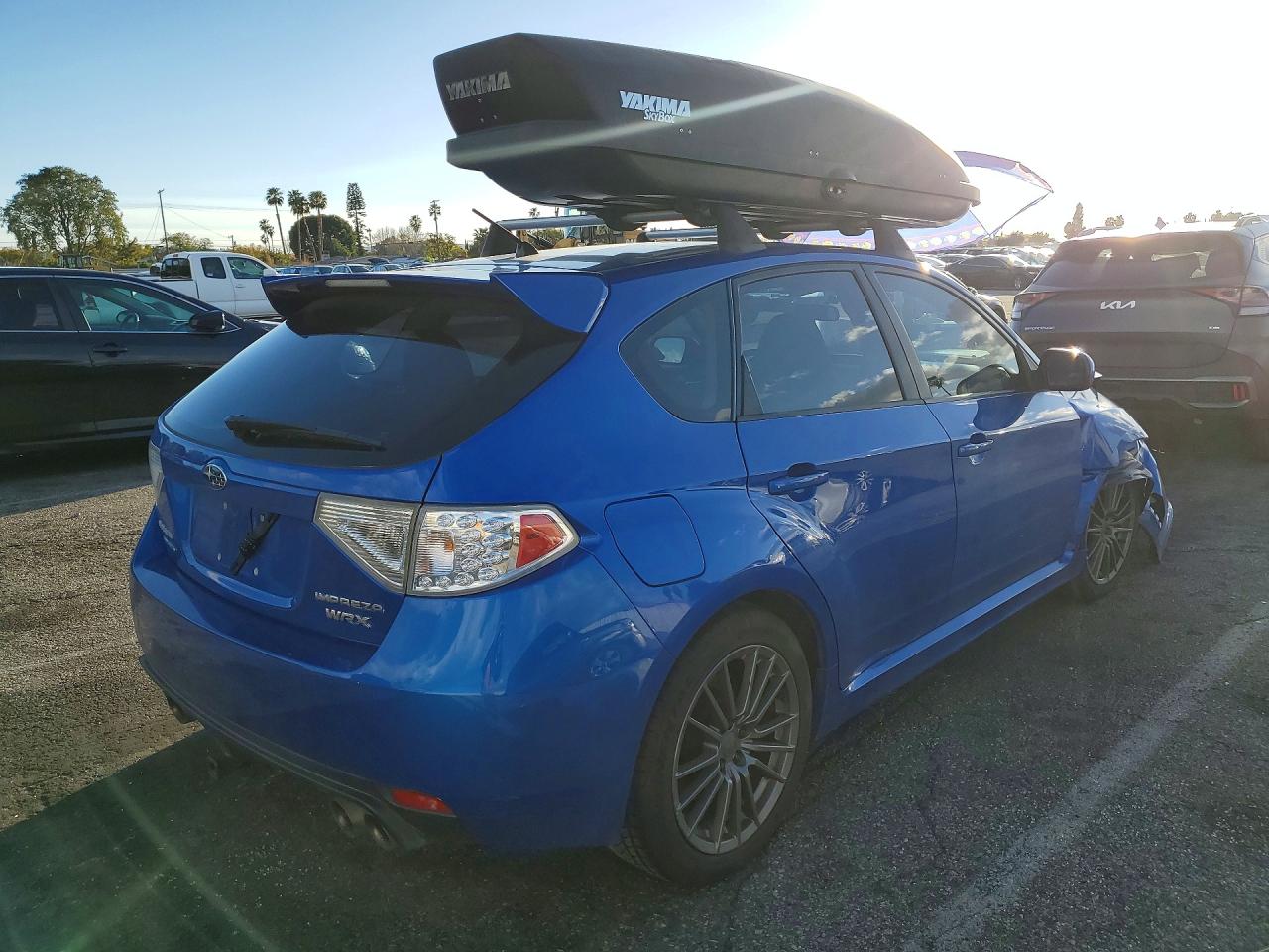 2013 Subaru Impreza Wrx Blue vin: JF1GR7E64DG886661