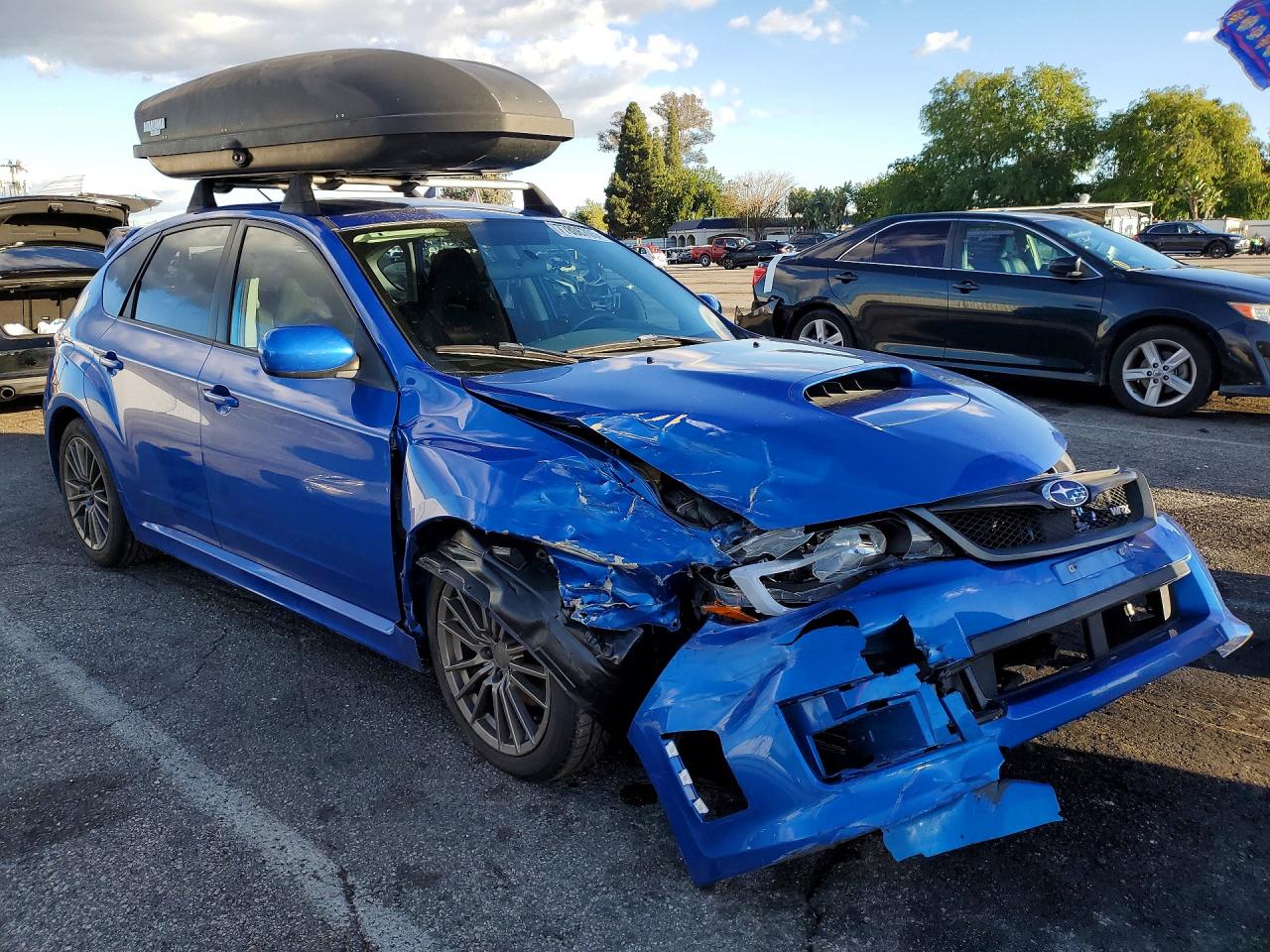 2013 Subaru Impreza Wrx Blue vin: JF1GR7E64DG886661