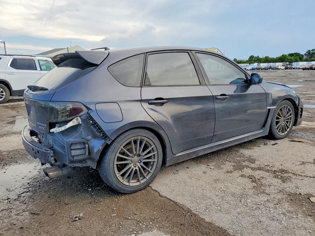 2014 Subaru Impreza Wrx Gray vin: JF1GR7E64EG242949