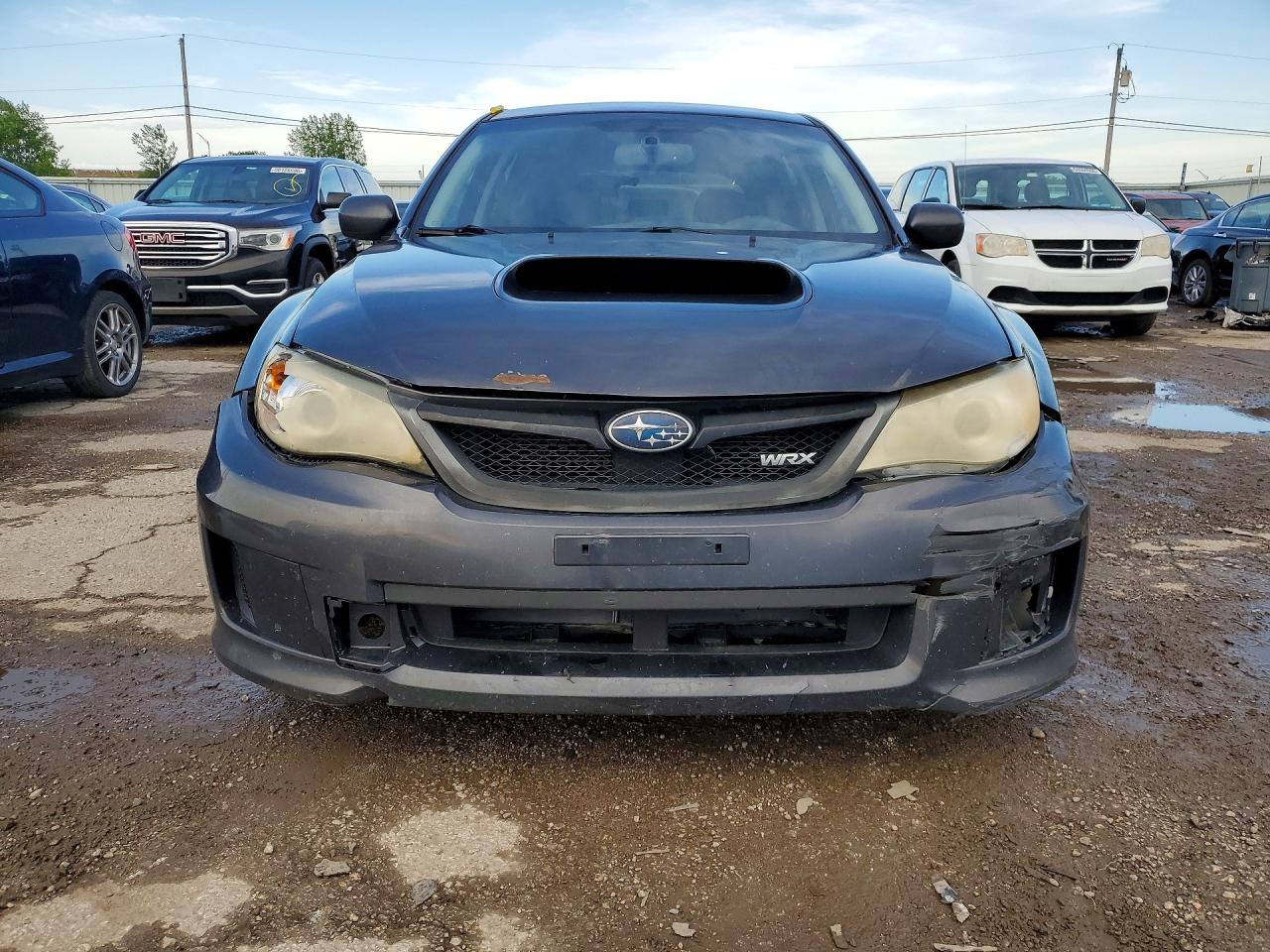 2014 Subaru Impreza Wrx Gray vin: JF1GR7E64EG242949