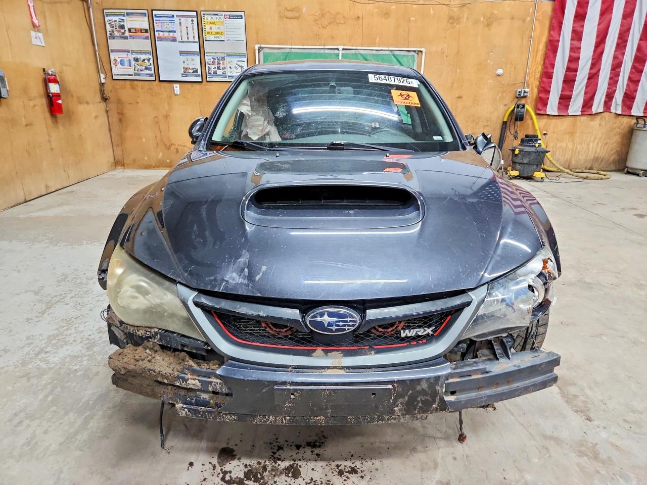 2011 Subaru Impreza Wrx Gray vin: JF1GR7E65BG806118