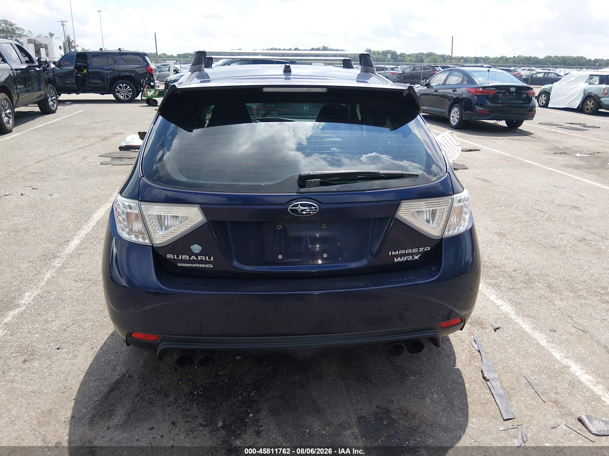 2013 Subaru Impreza Wrx Premium Blue vin: JF1GR7E65DG824153