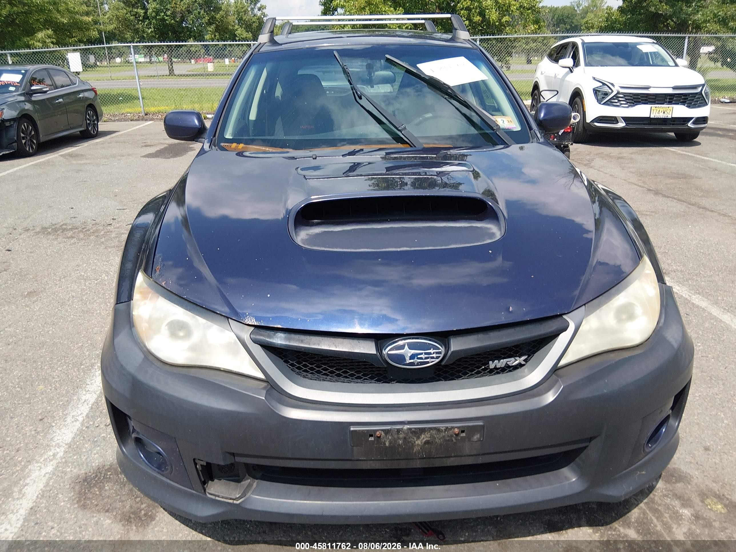 2013 Subaru Impreza Wrx Premium Blue vin: JF1GR7E65DG824153