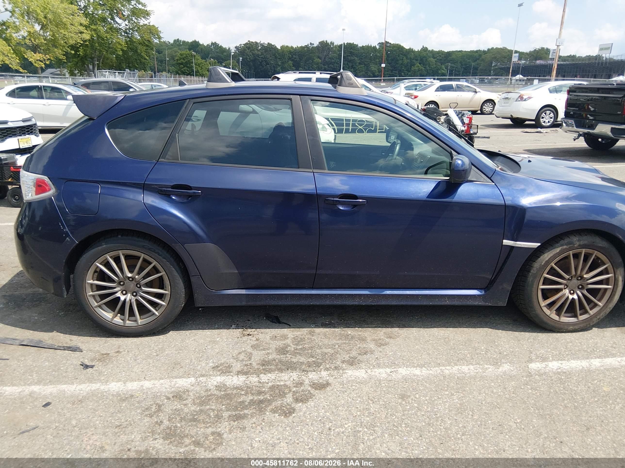 2013 Subaru Impreza Wrx Premium Blue vin: JF1GR7E65DG824153