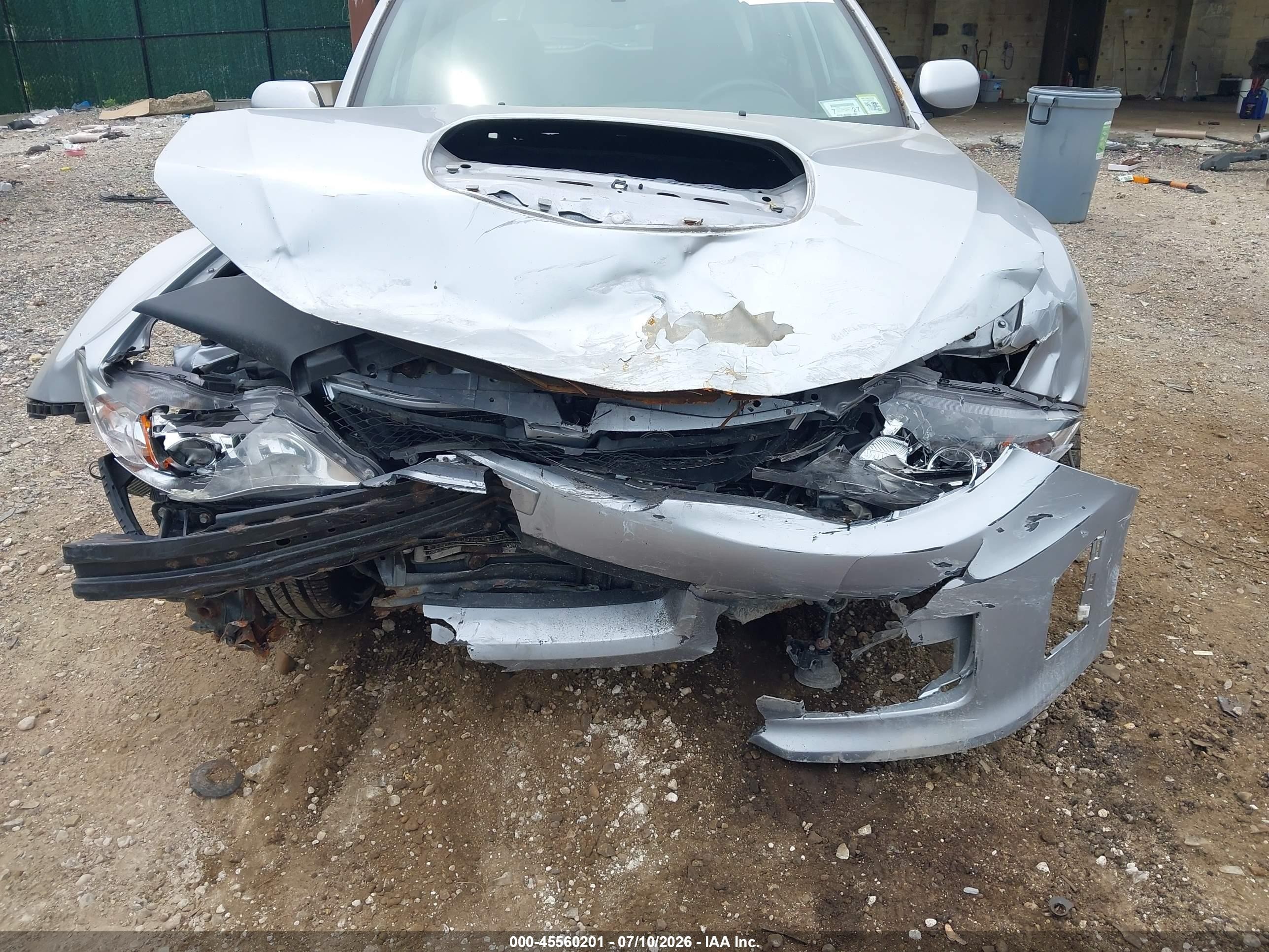 2013 Subaru Impreza Wrx Premium Gray vin: JF1GR7E65DG862899