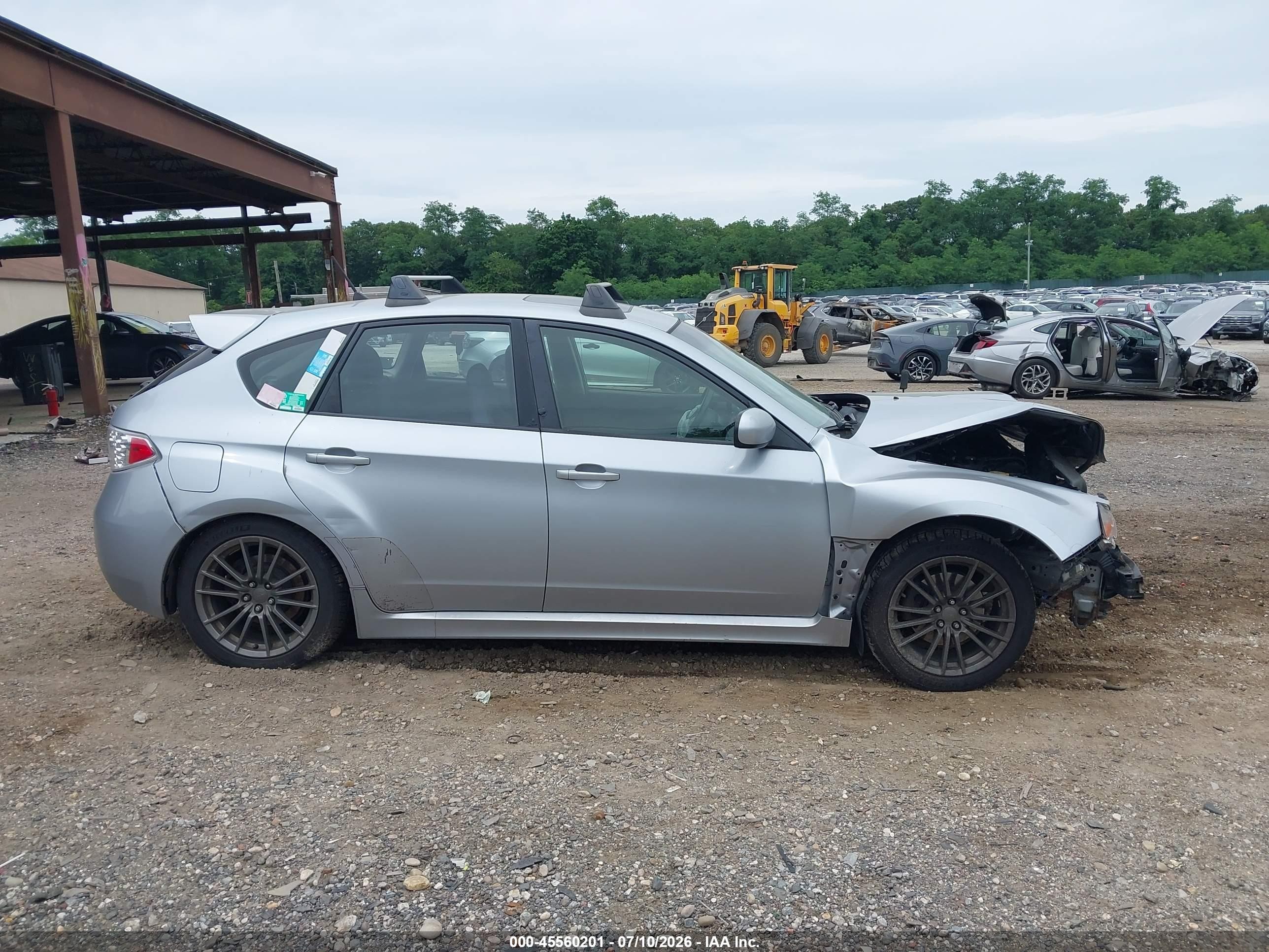 2013 Subaru Impreza Wrx Premium Gray vin: JF1GR7E65DG862899