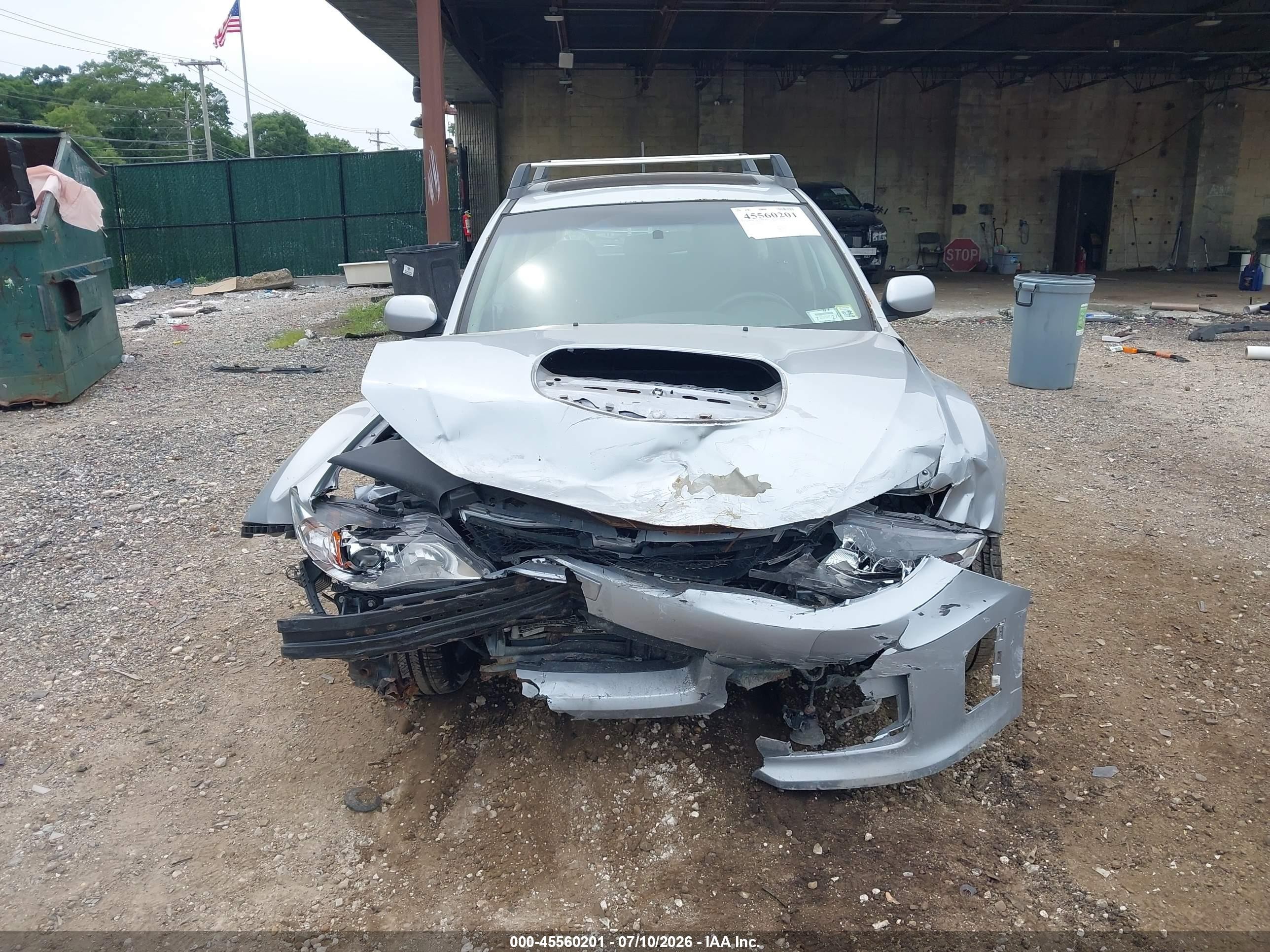 2013 Subaru Impreza Wrx Premium Gray vin: JF1GR7E65DG862899