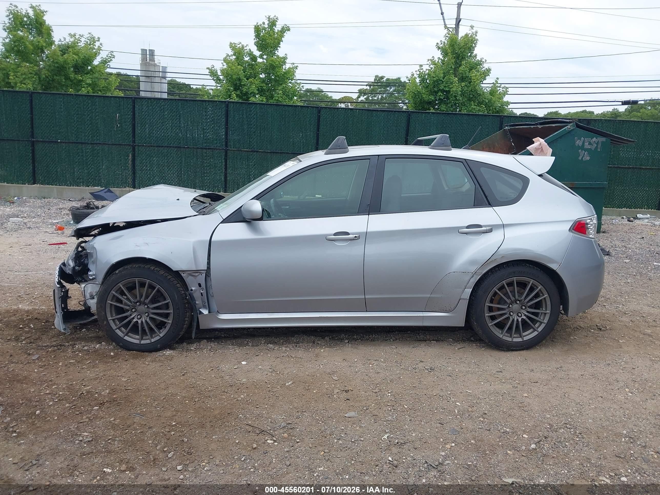 2013 Subaru Impreza Wrx Premium Gray vin: JF1GR7E65DG862899