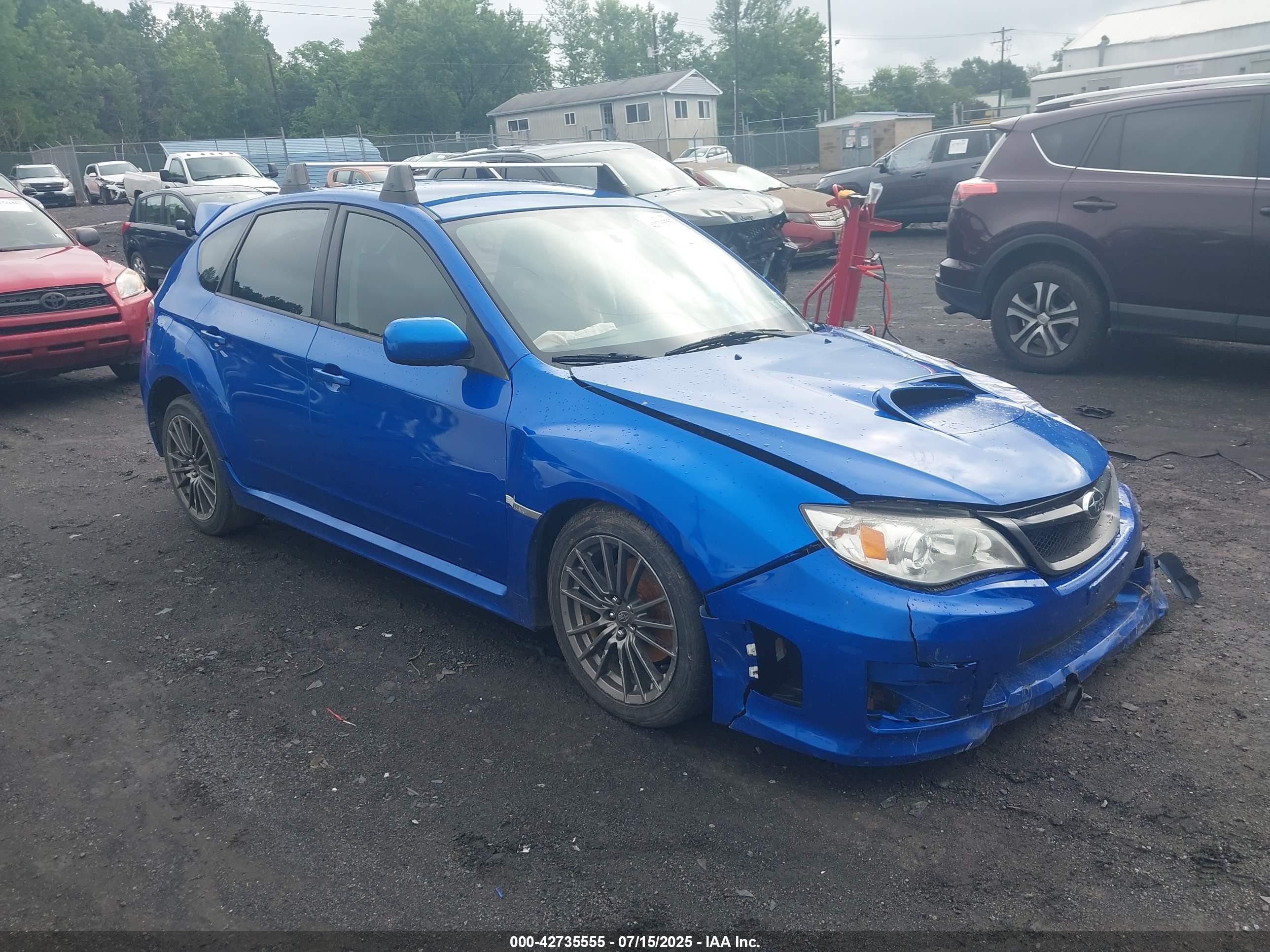 2014 Subaru Impreza Wrx   Синий vin: JF1GR7E65EG200029