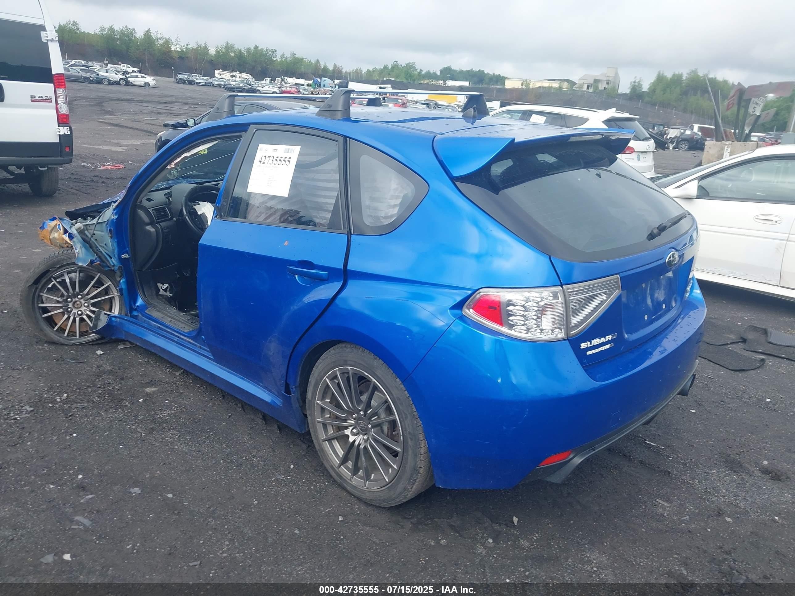 2014 Subaru Impreza Wrx   Blue vin: JF1GR7E65EG200029