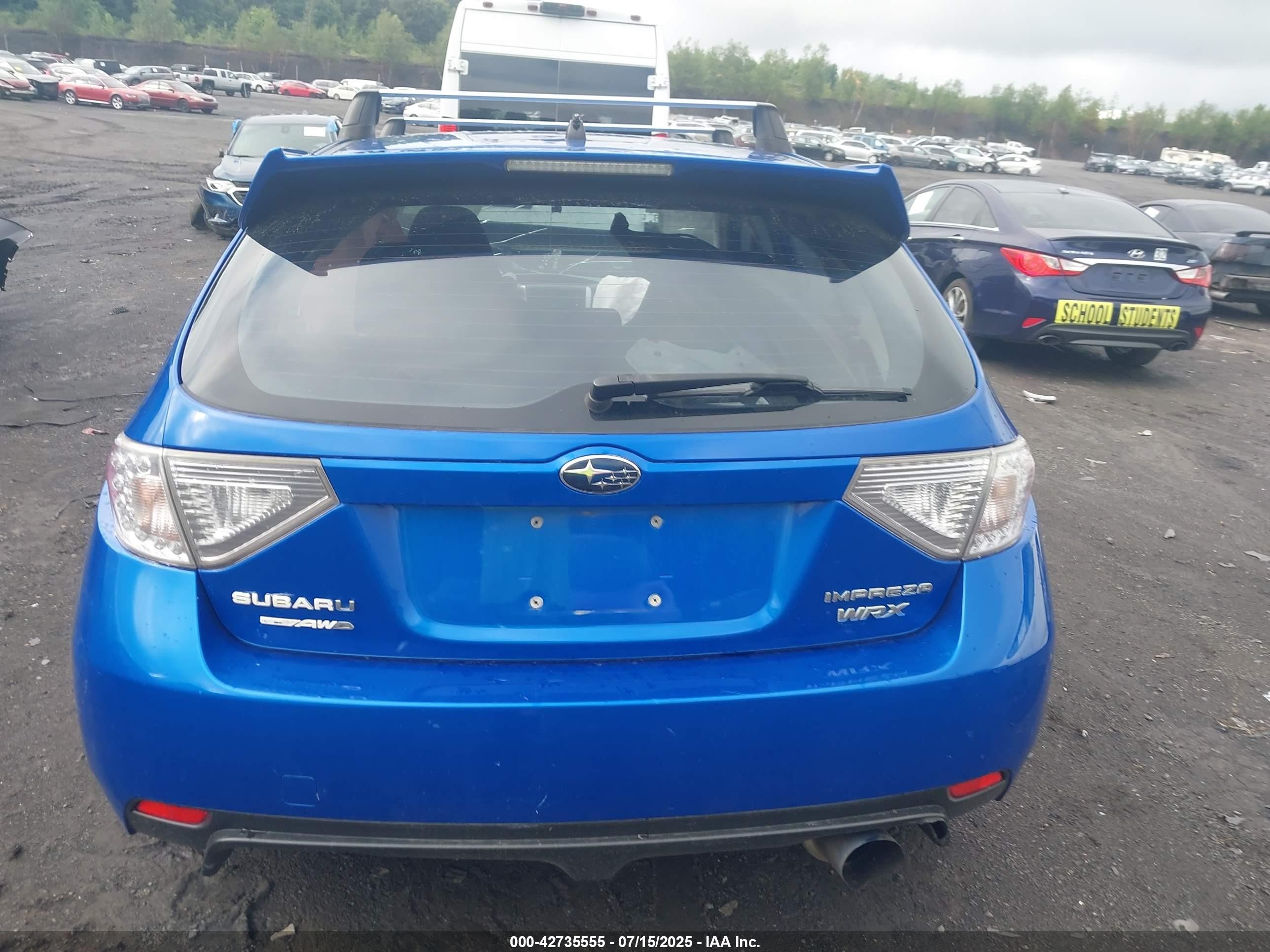 2014 Subaru Impreza Wrx   Blue vin: JF1GR7E65EG200029