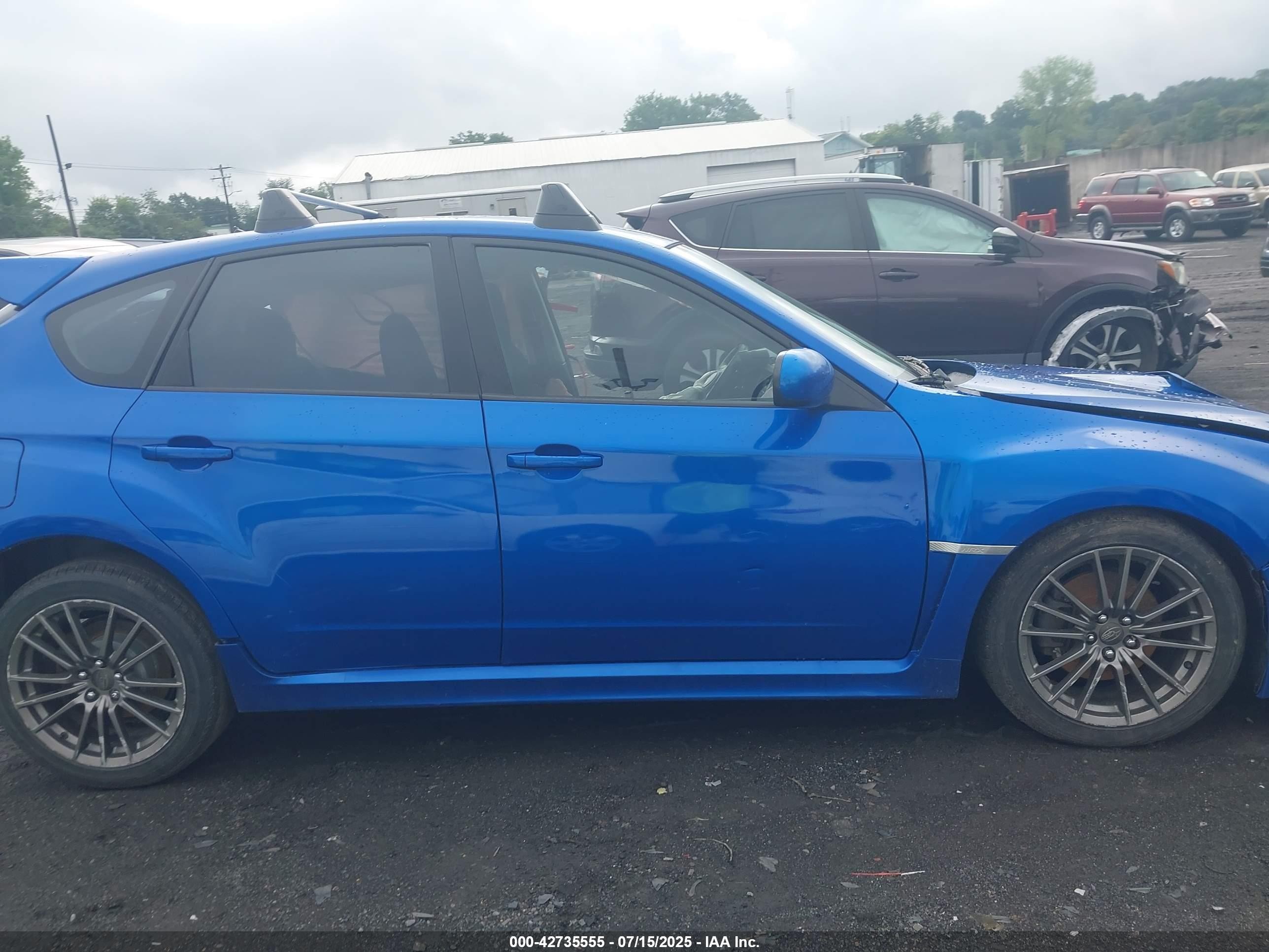 2014 Subaru Impreza Wrx   Blue vin: JF1GR7E65EG200029