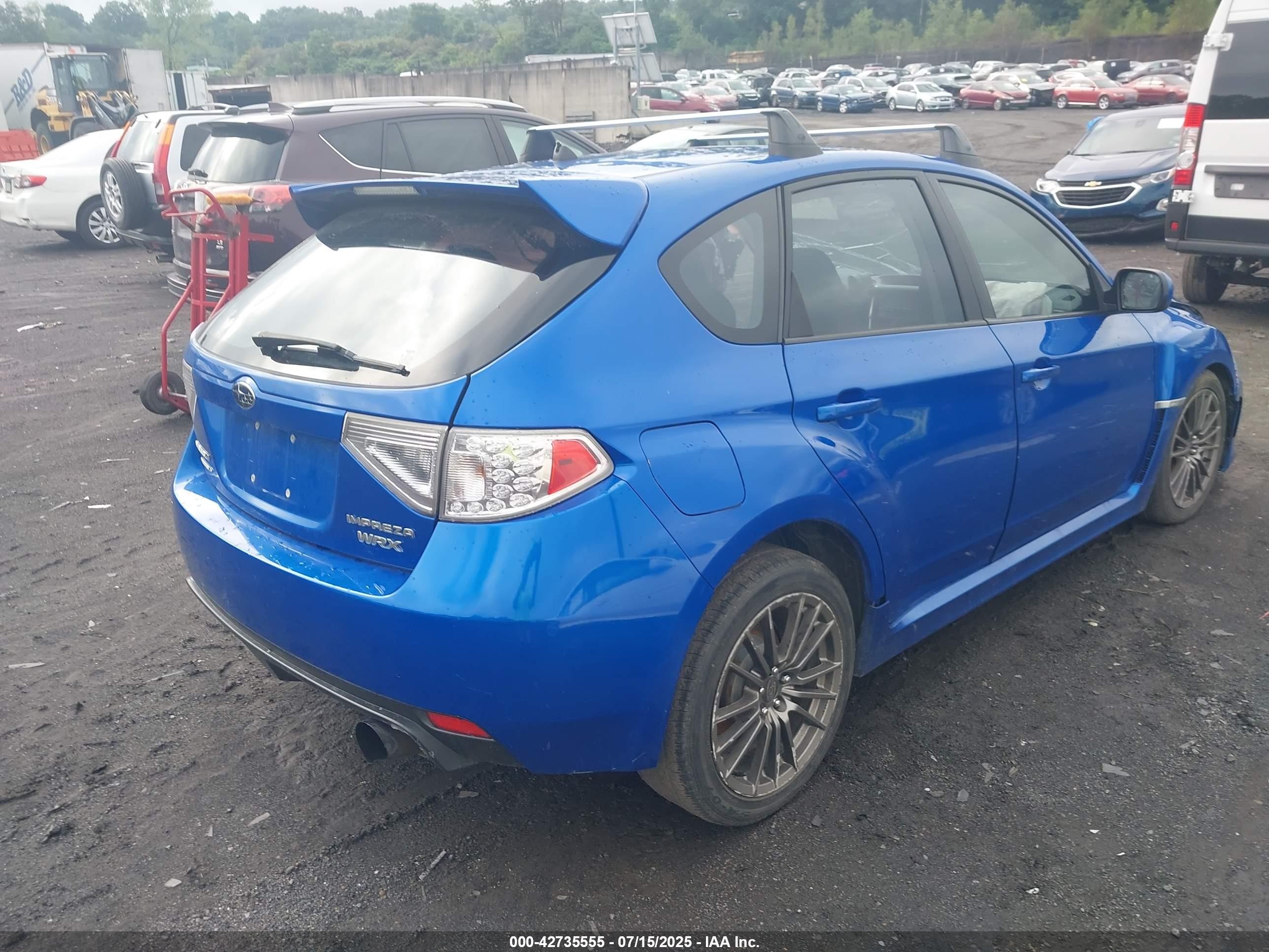 2014 Subaru Impreza Wrx   Blue vin: JF1GR7E65EG200029