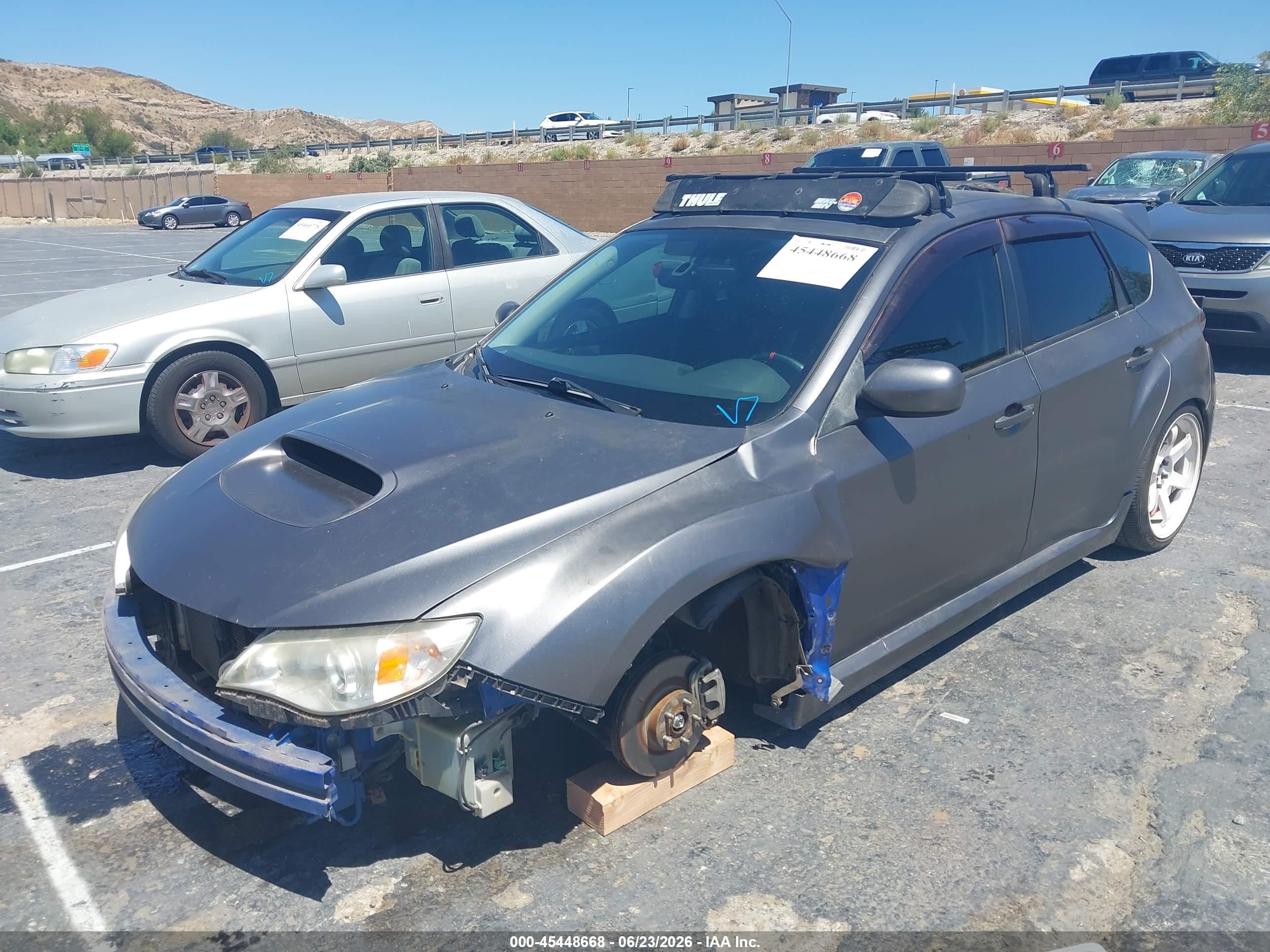 2014 Subaru Impreza Wrx   Серый vin: JF1GR7E65EG268394