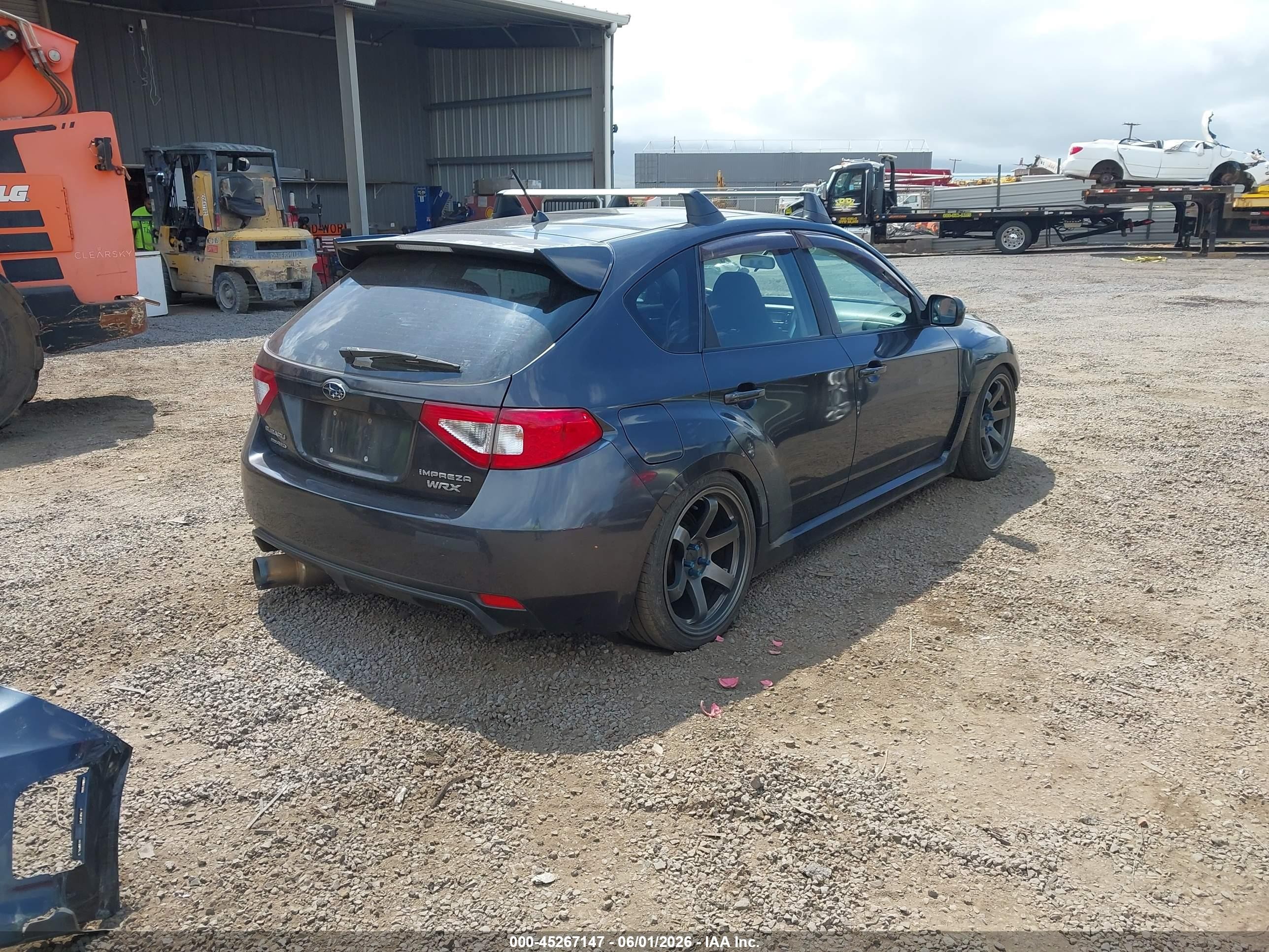 2011 Subaru Impreza Wrx Premium Gray vin: JF1GR7E66BG820724