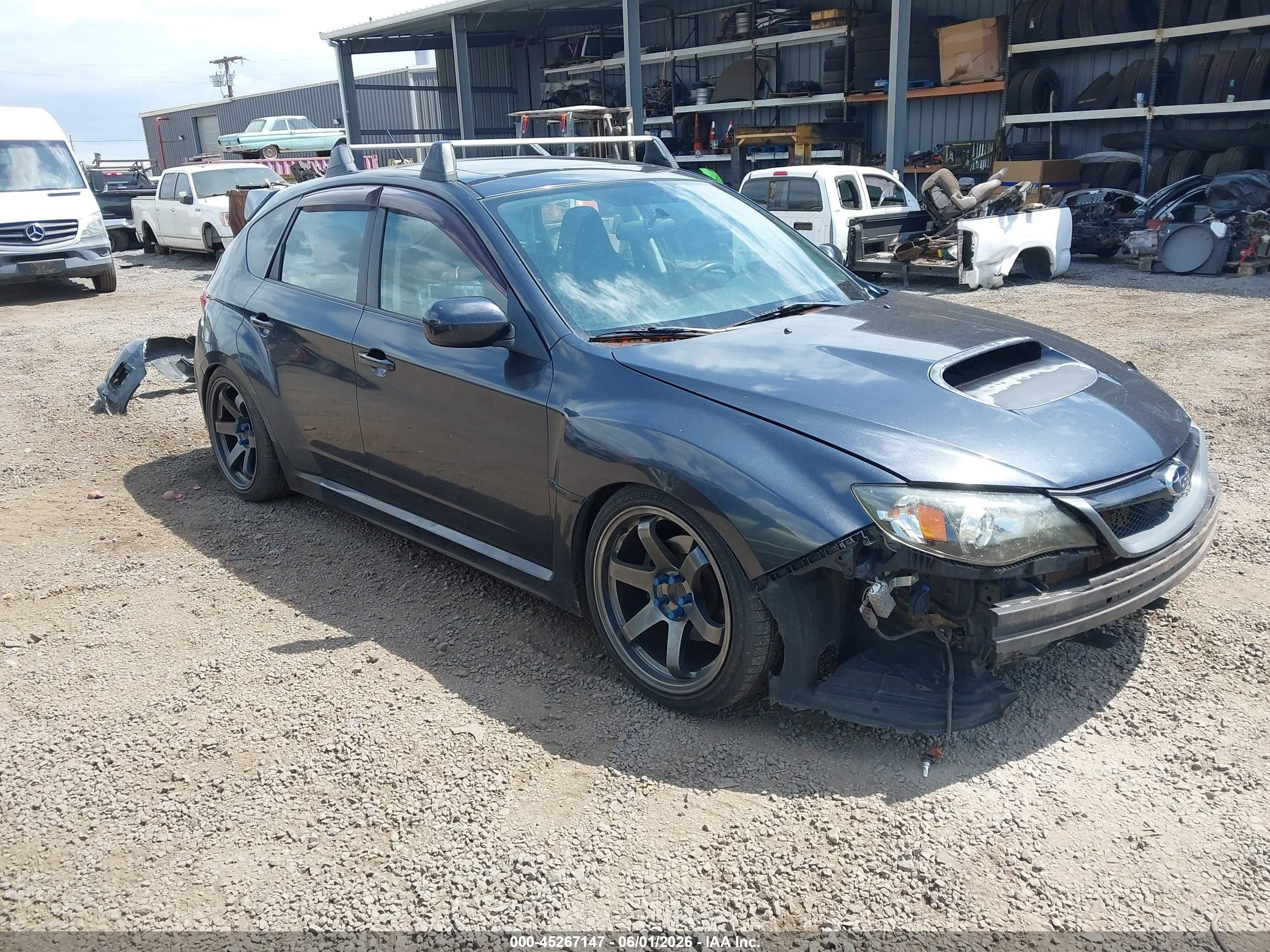 2011 Subaru Impreza Wrx Premium Серый vin: JF1GR7E66BG820724