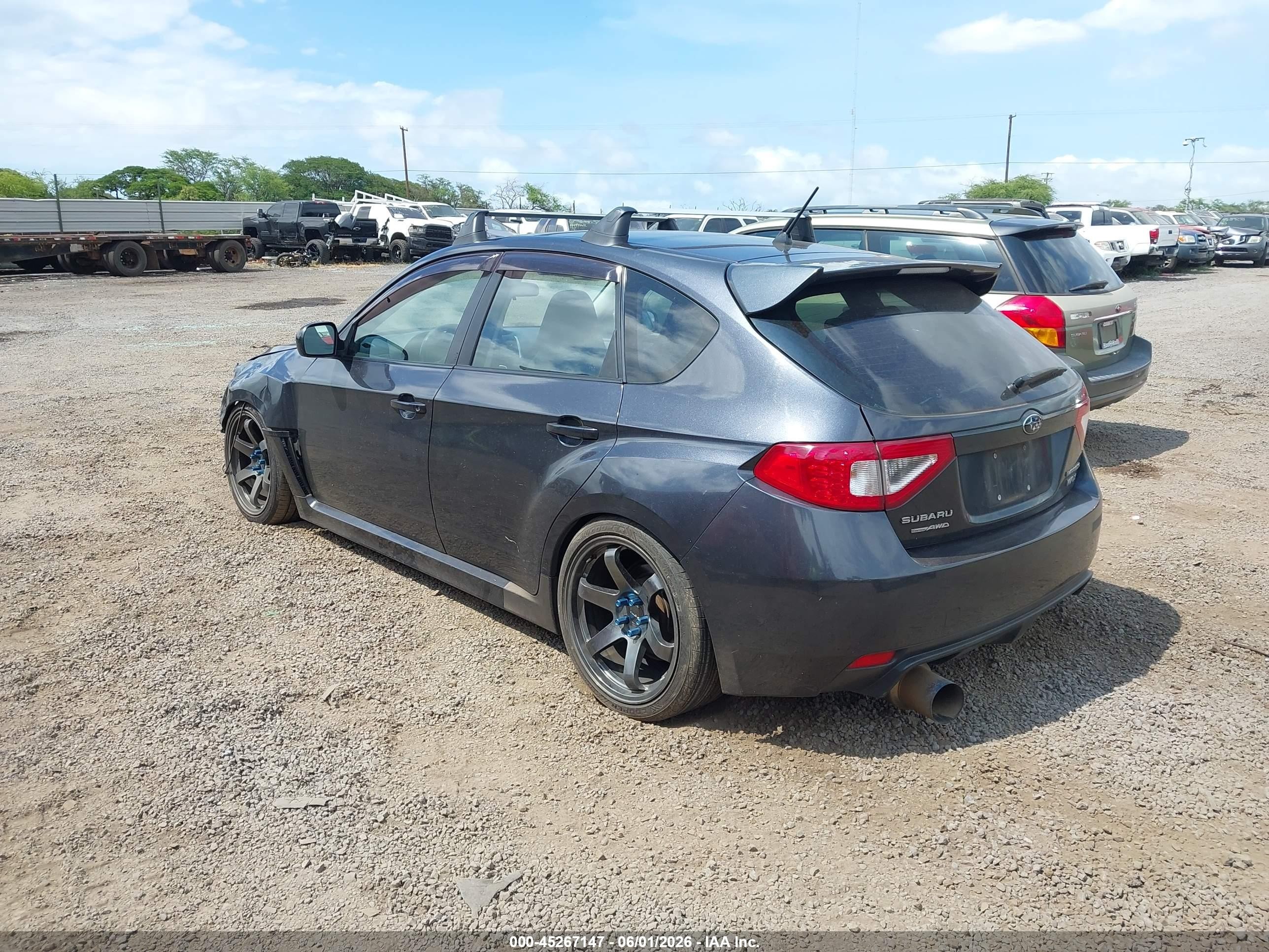 2011 Subaru Impreza Wrx Premium Gray vin: JF1GR7E66BG820724