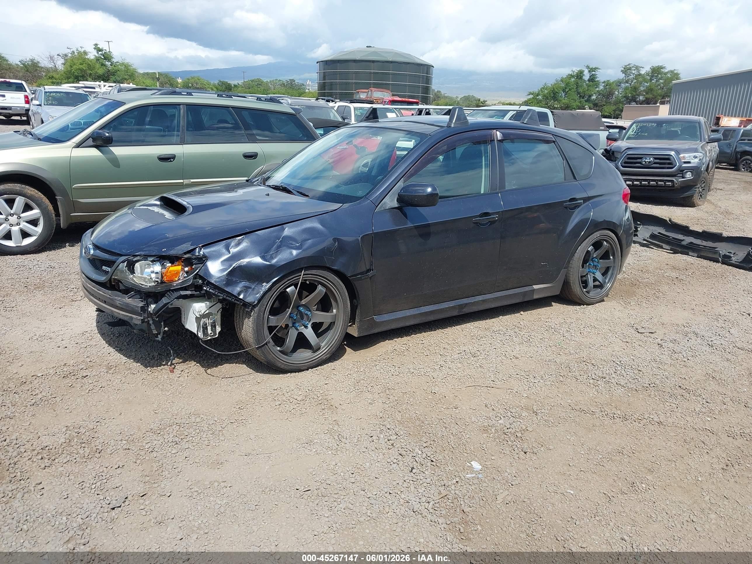 2011 Subaru Impreza Wrx Premium Gray vin: JF1GR7E66BG820724