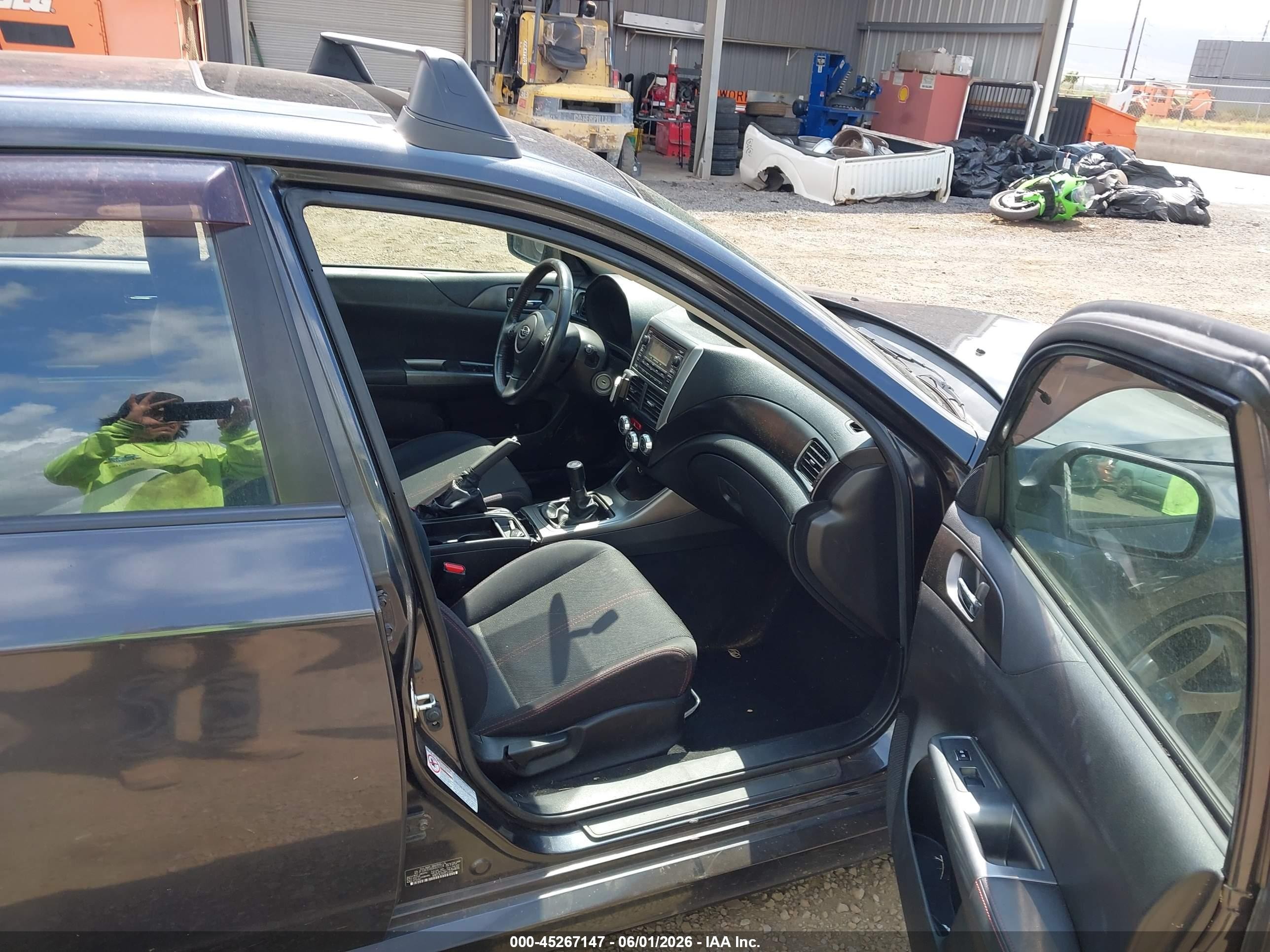 2011 Subaru Impreza Wrx Premium Gray vin: JF1GR7E66BG820724