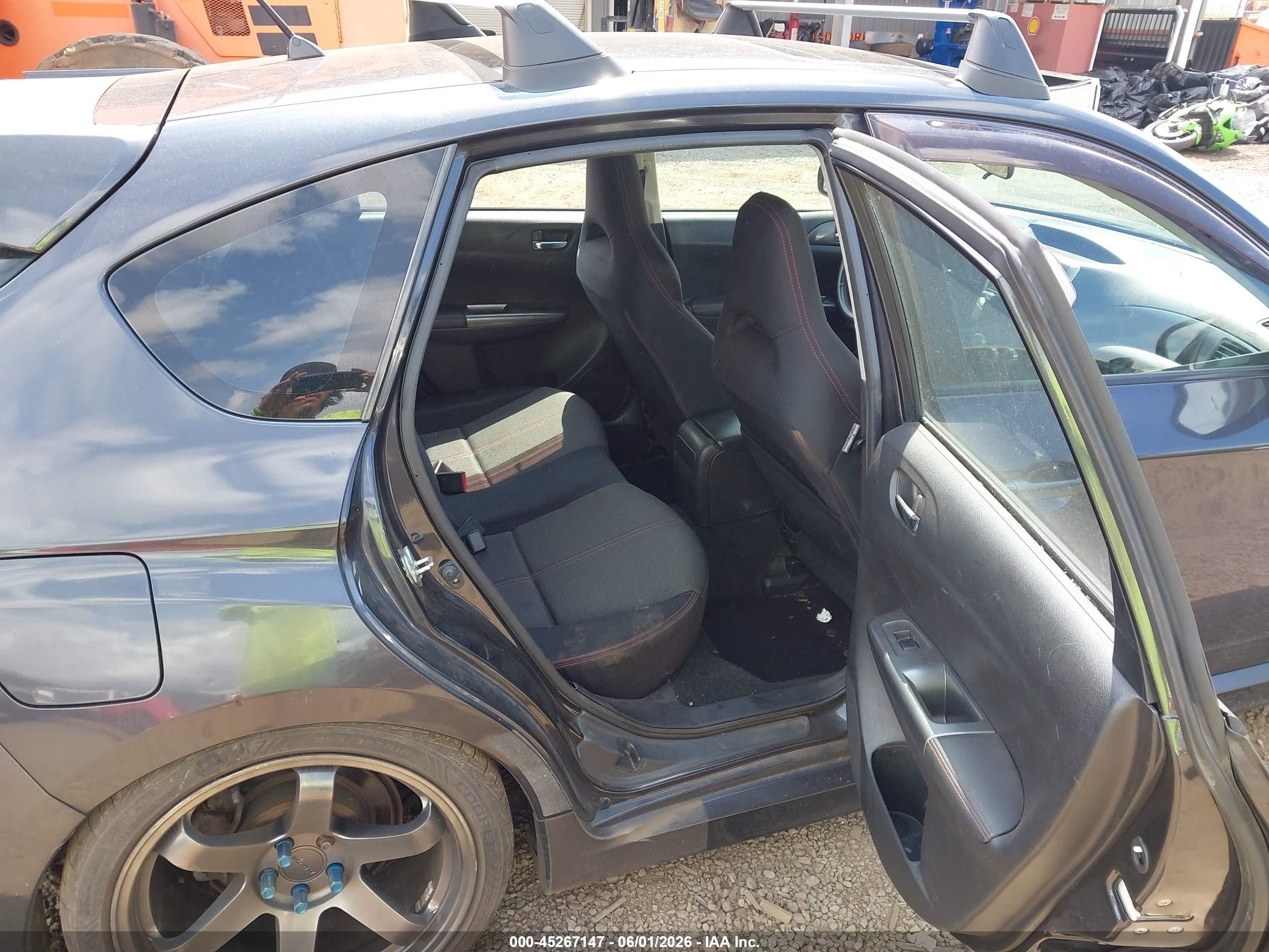 2011 Subaru Impreza Wrx Premium Gray vin: JF1GR7E66BG820724