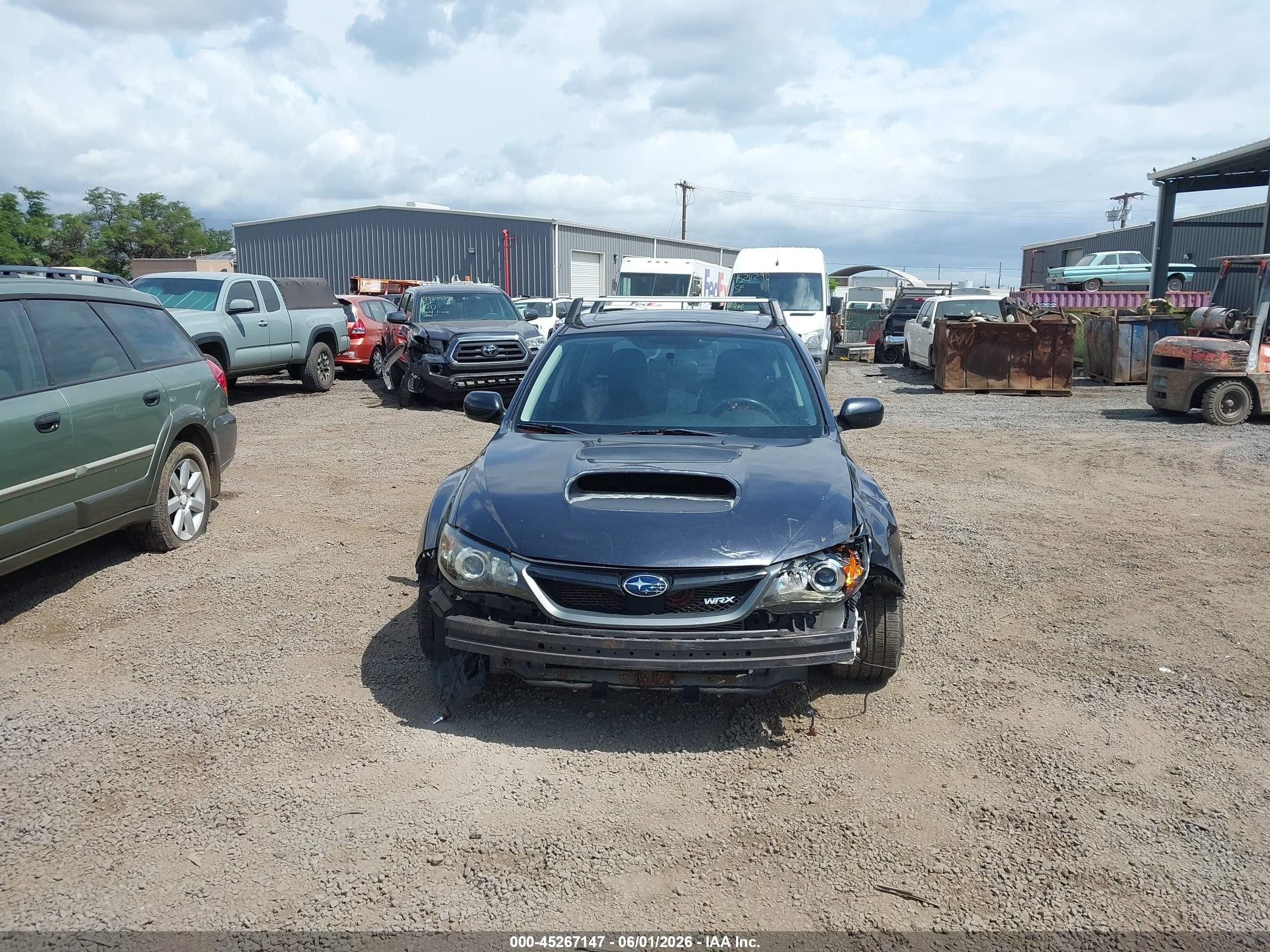 2011 Subaru Impreza Wrx Premium Gray vin: JF1GR7E66BG820724