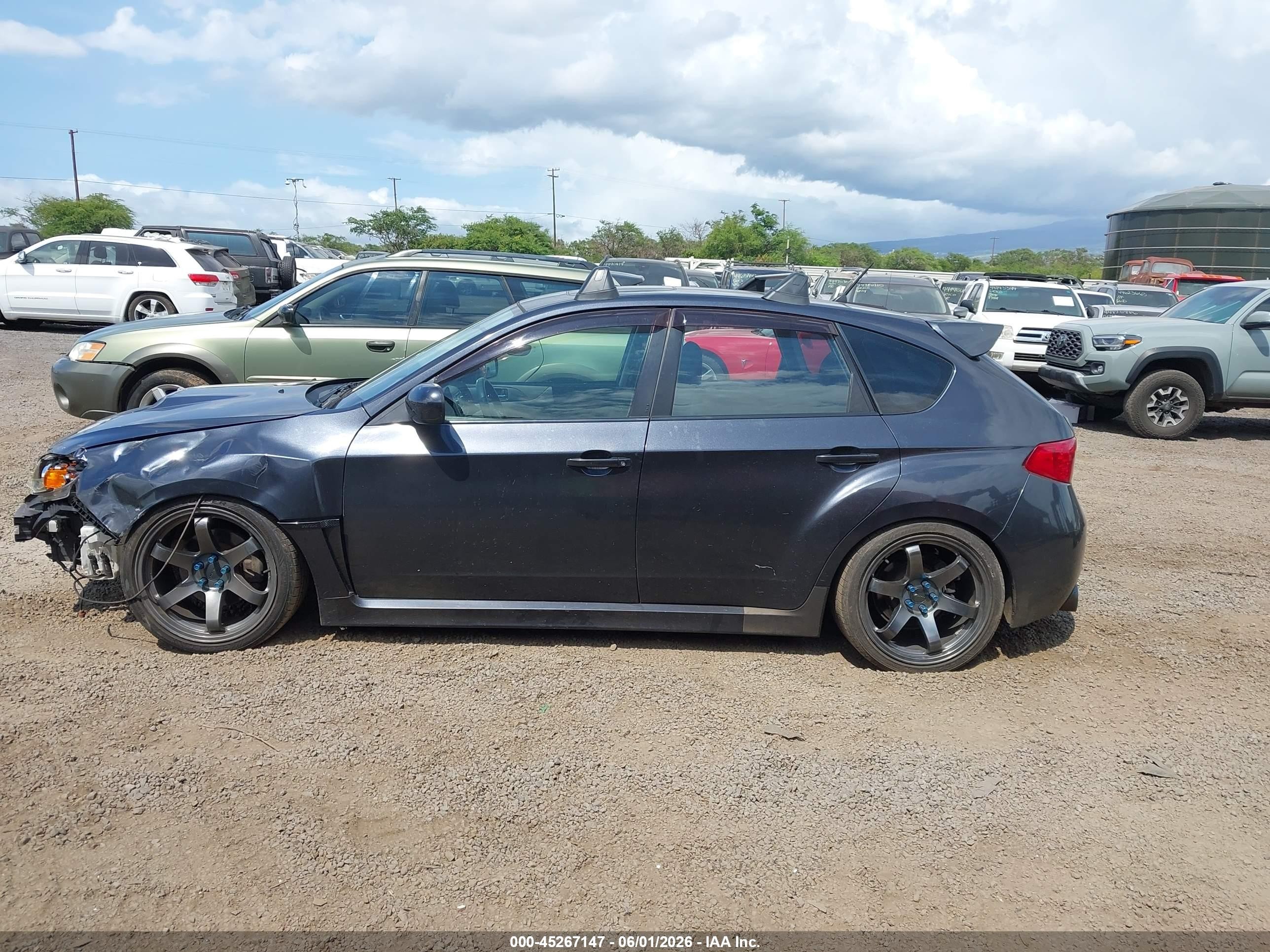 2011 Subaru Impreza Wrx Premium Gray vin: JF1GR7E66BG820724