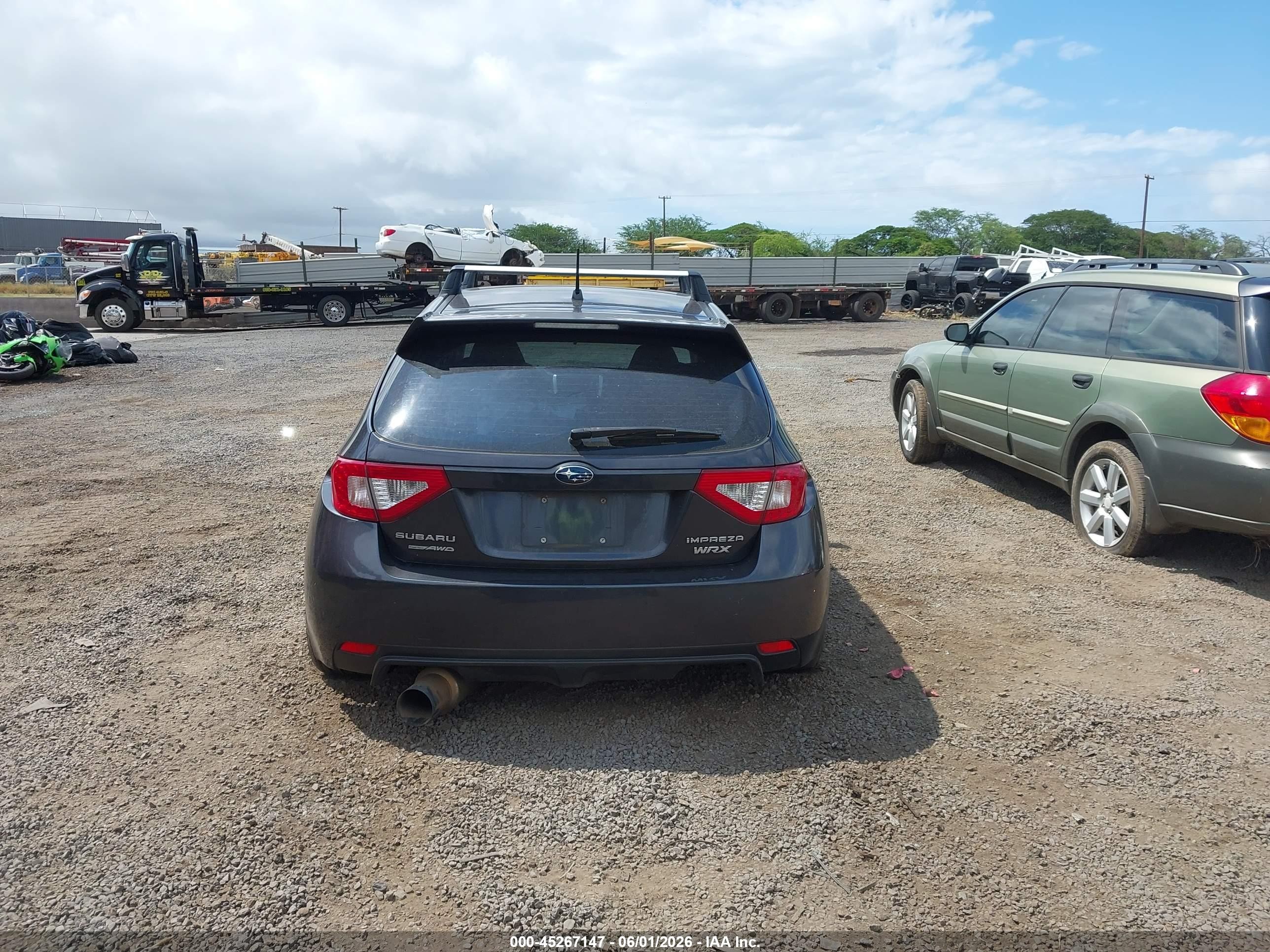 2011 Subaru Impreza Wrx Premium Gray vin: JF1GR7E66BG820724