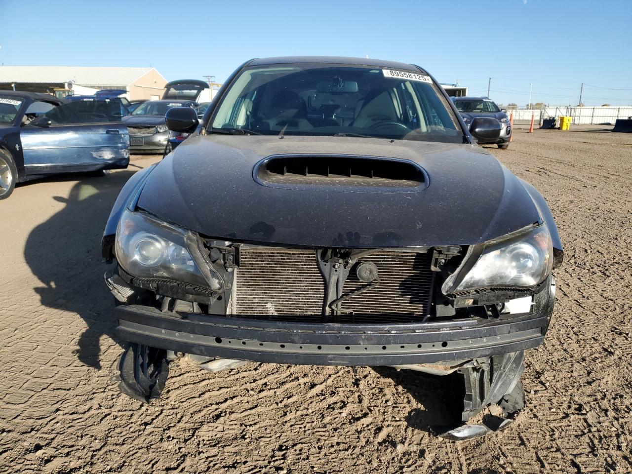 2011 Subaru Impreza Wrx Black vin: JF1GR7E66BG824627