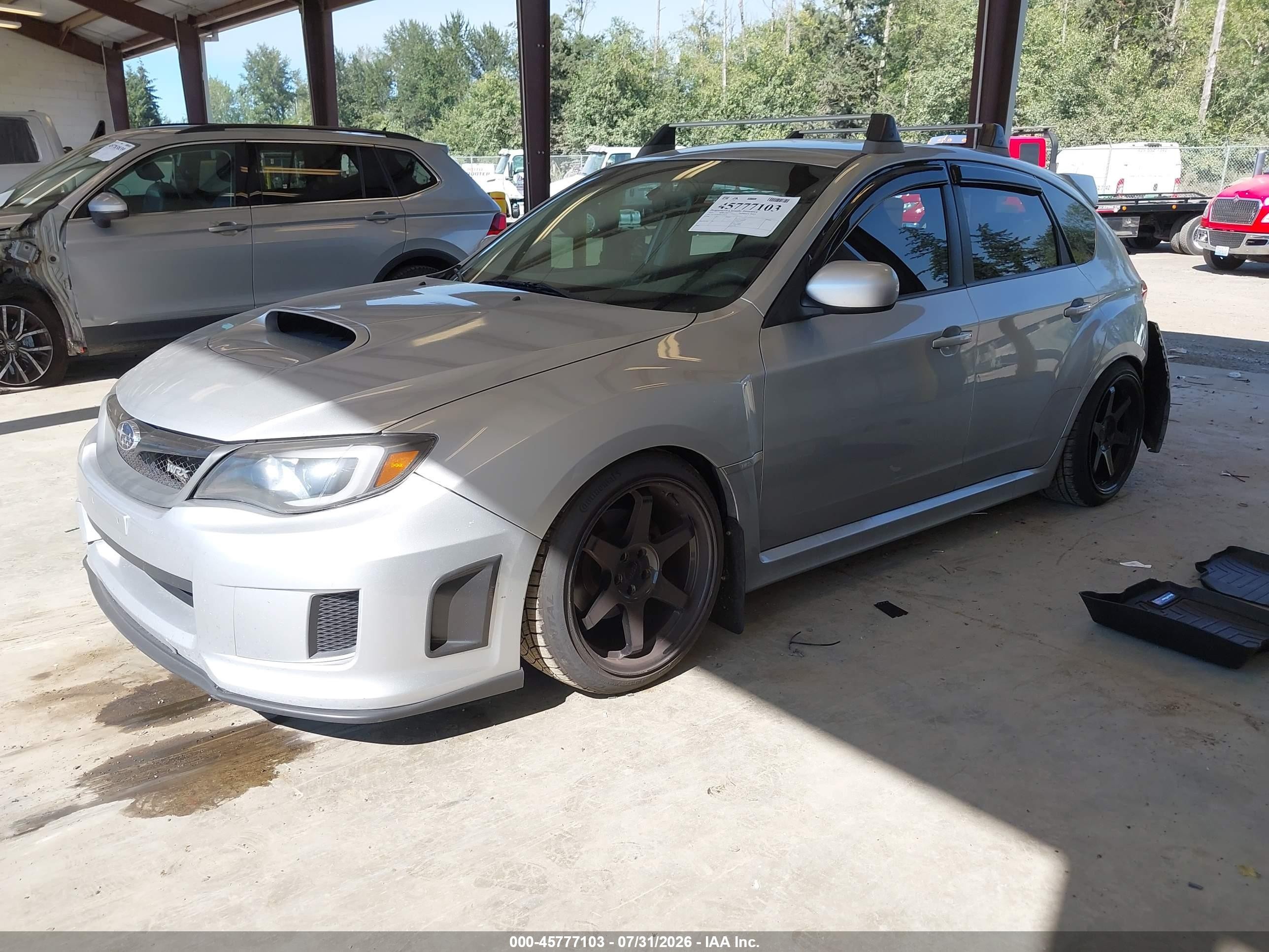 2013 Subaru Impreza Wrx   Silver vin: JF1GR7E66DG208168