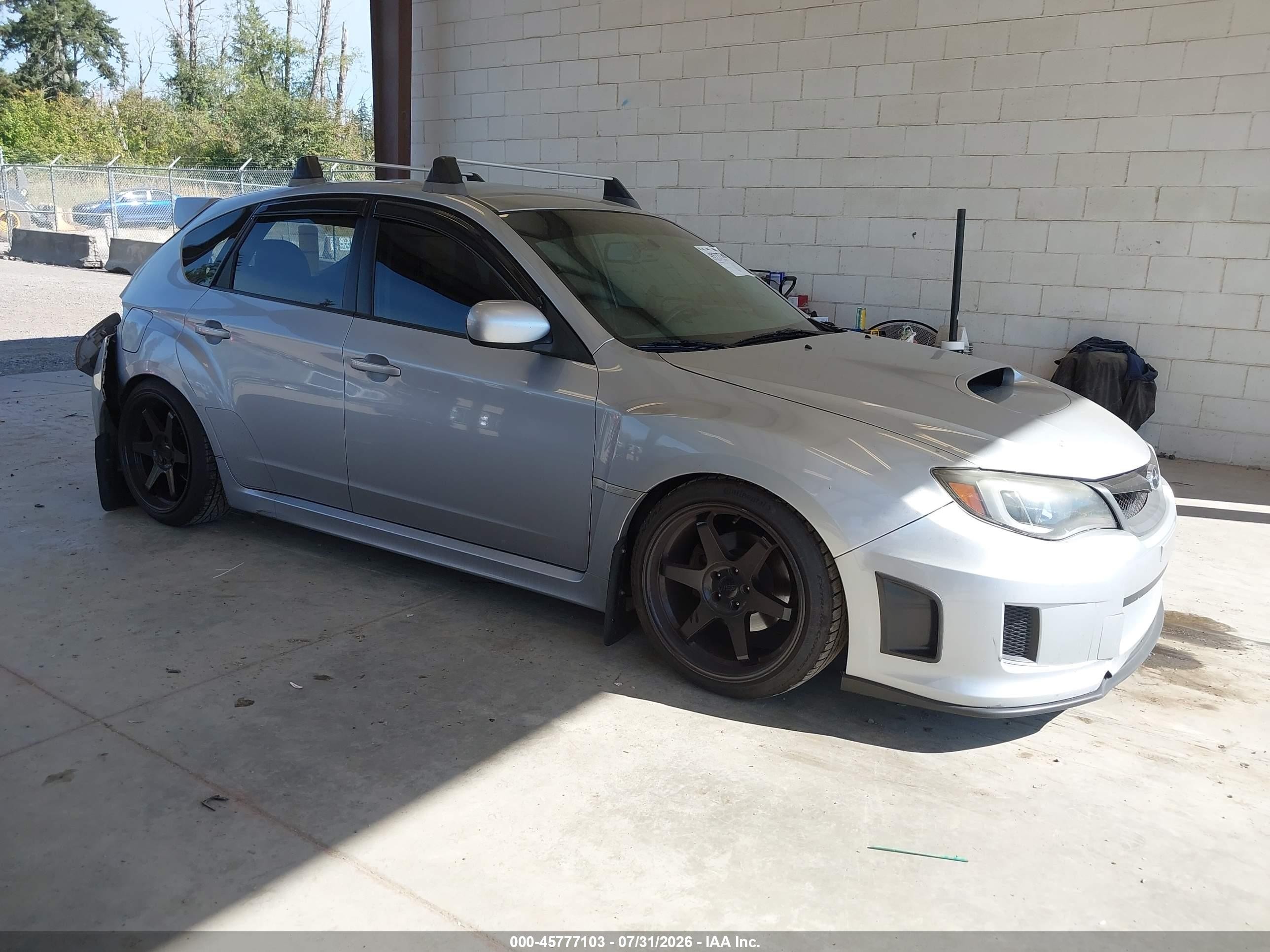 2013 Subaru Impreza Wrx   Silver vin: JF1GR7E66DG208168