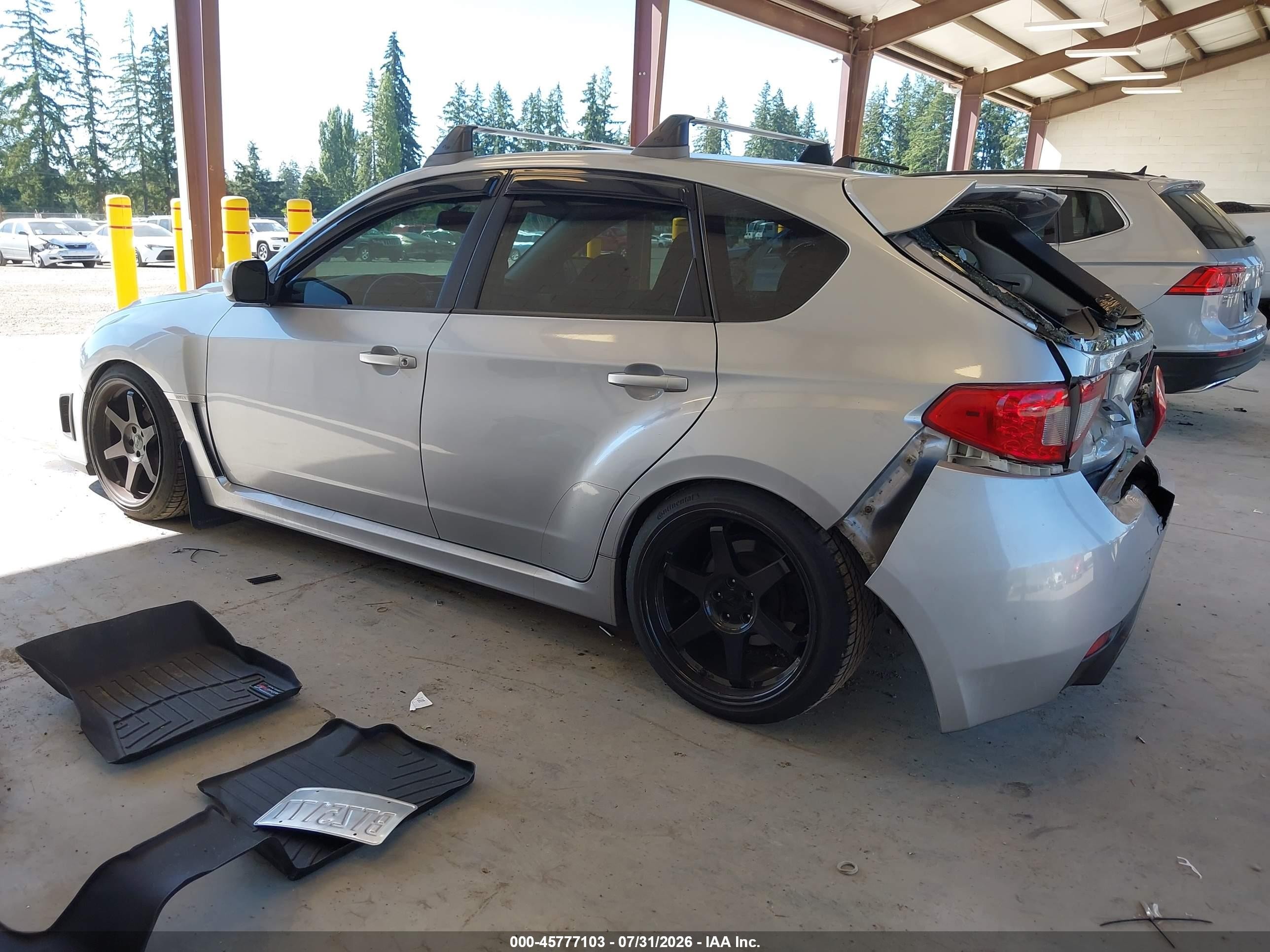 2013 Subaru Impreza Wrx   Silver vin: JF1GR7E66DG208168