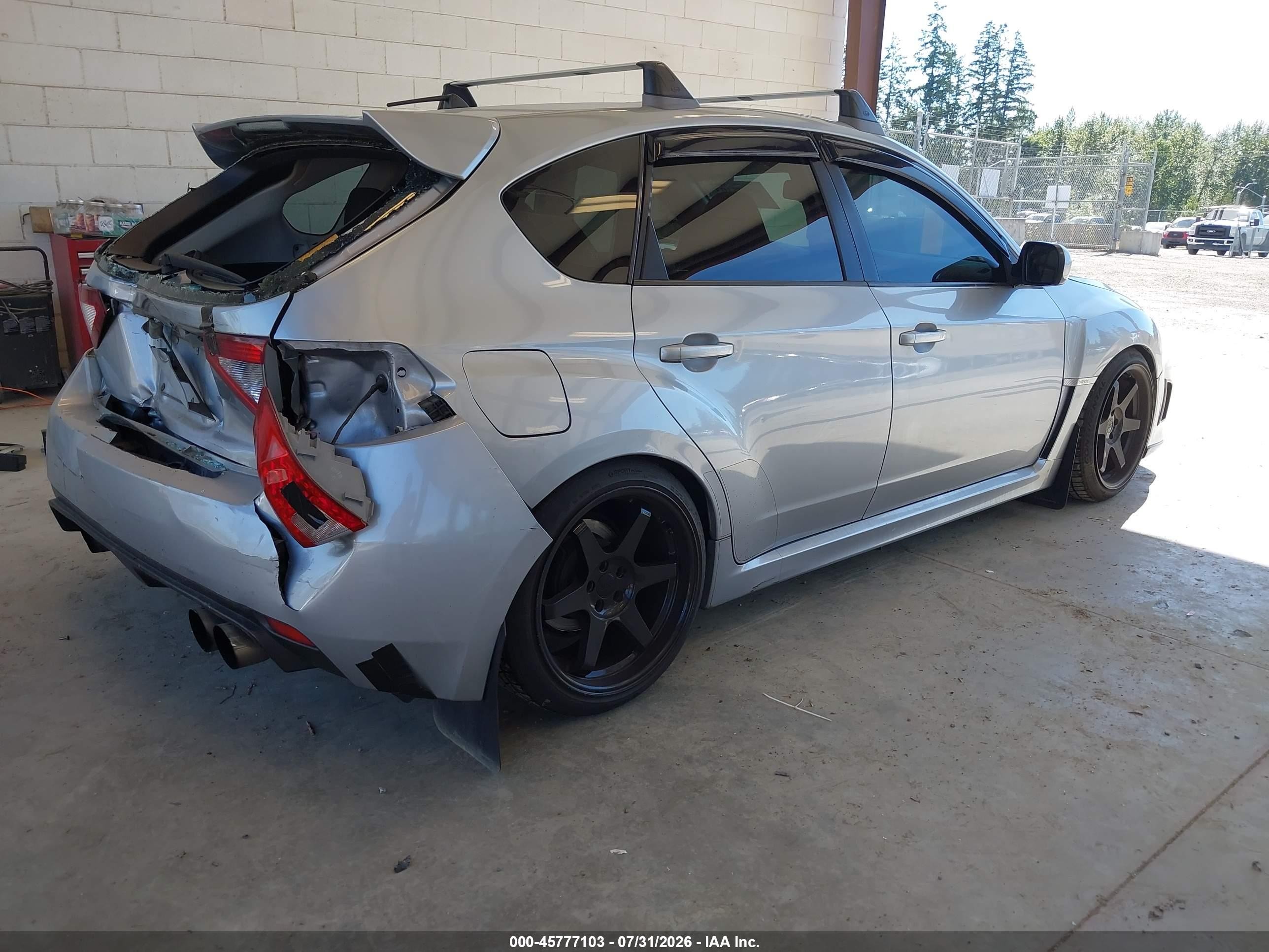 2013 Subaru Impreza Wrx   Silver vin: JF1GR7E66DG208168