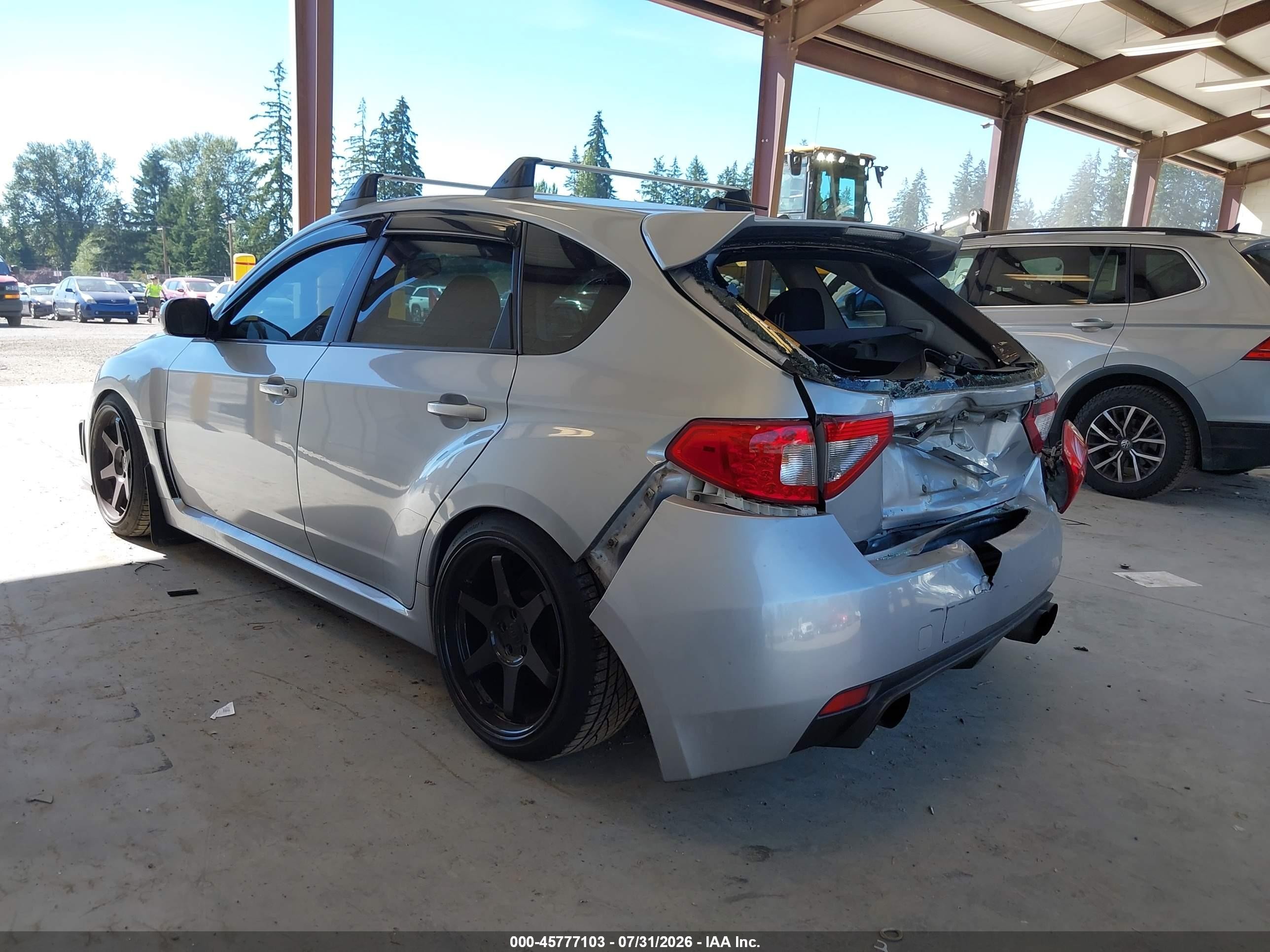 2013 Subaru Impreza Wrx   Silver vin: JF1GR7E66DG208168