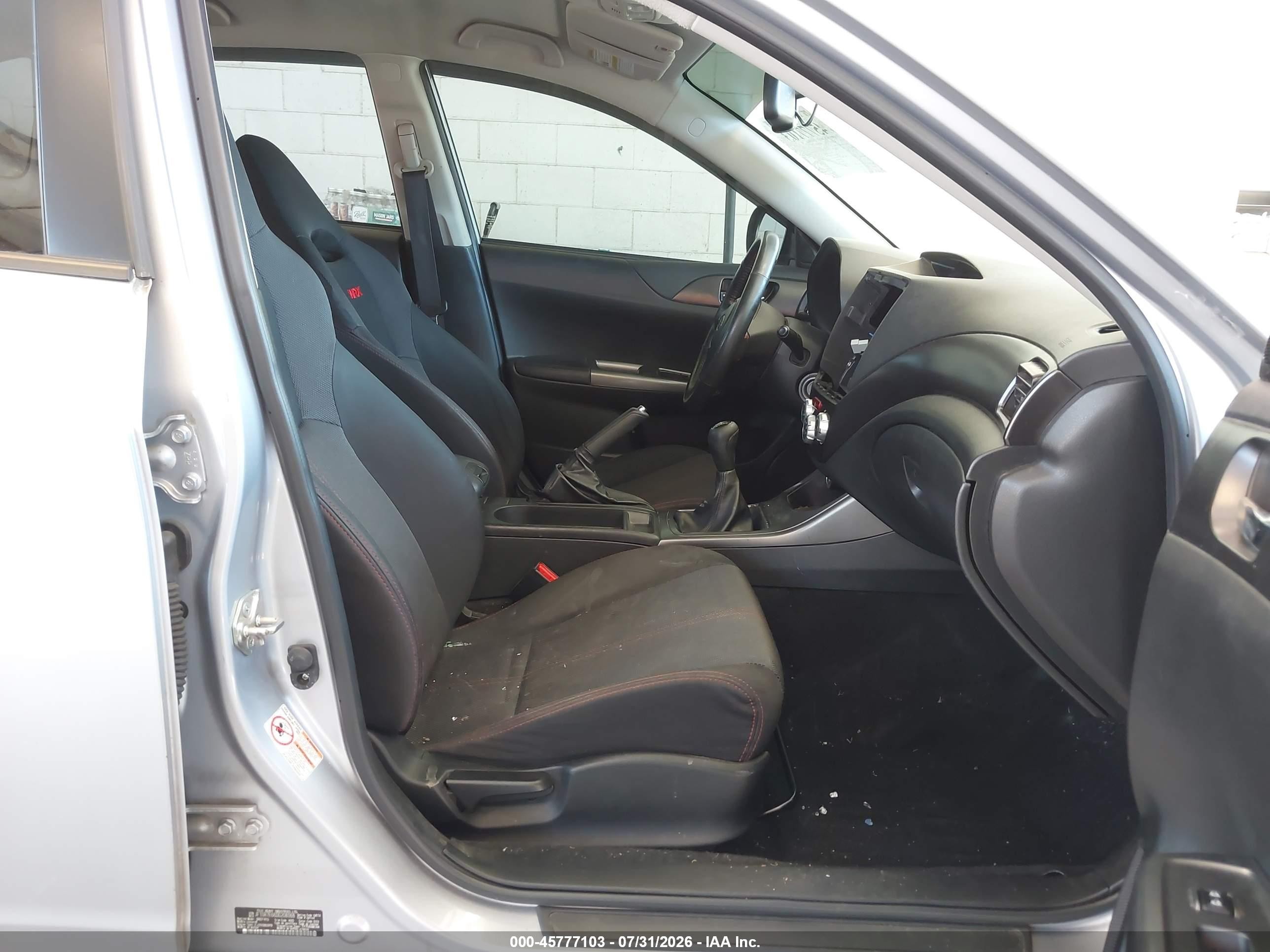 2013 Subaru Impreza Wrx   Silver vin: JF1GR7E66DG208168