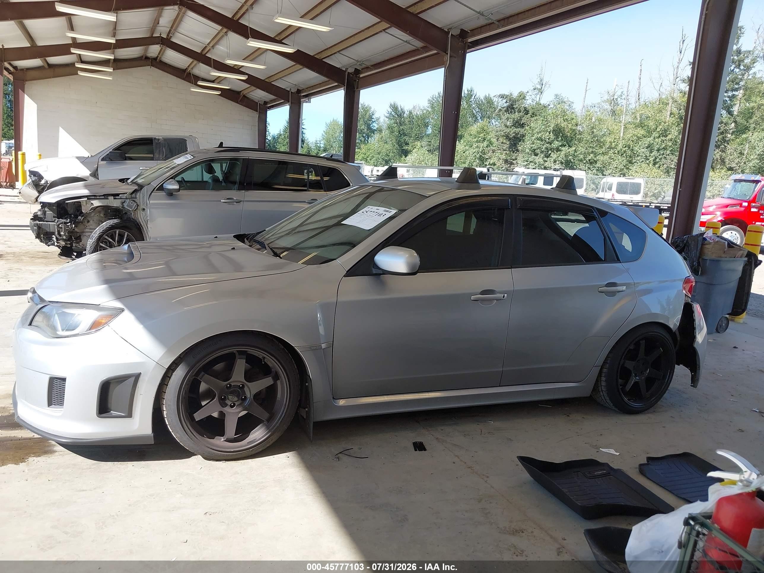 2013 Subaru Impreza Wrx   Silver vin: JF1GR7E66DG208168