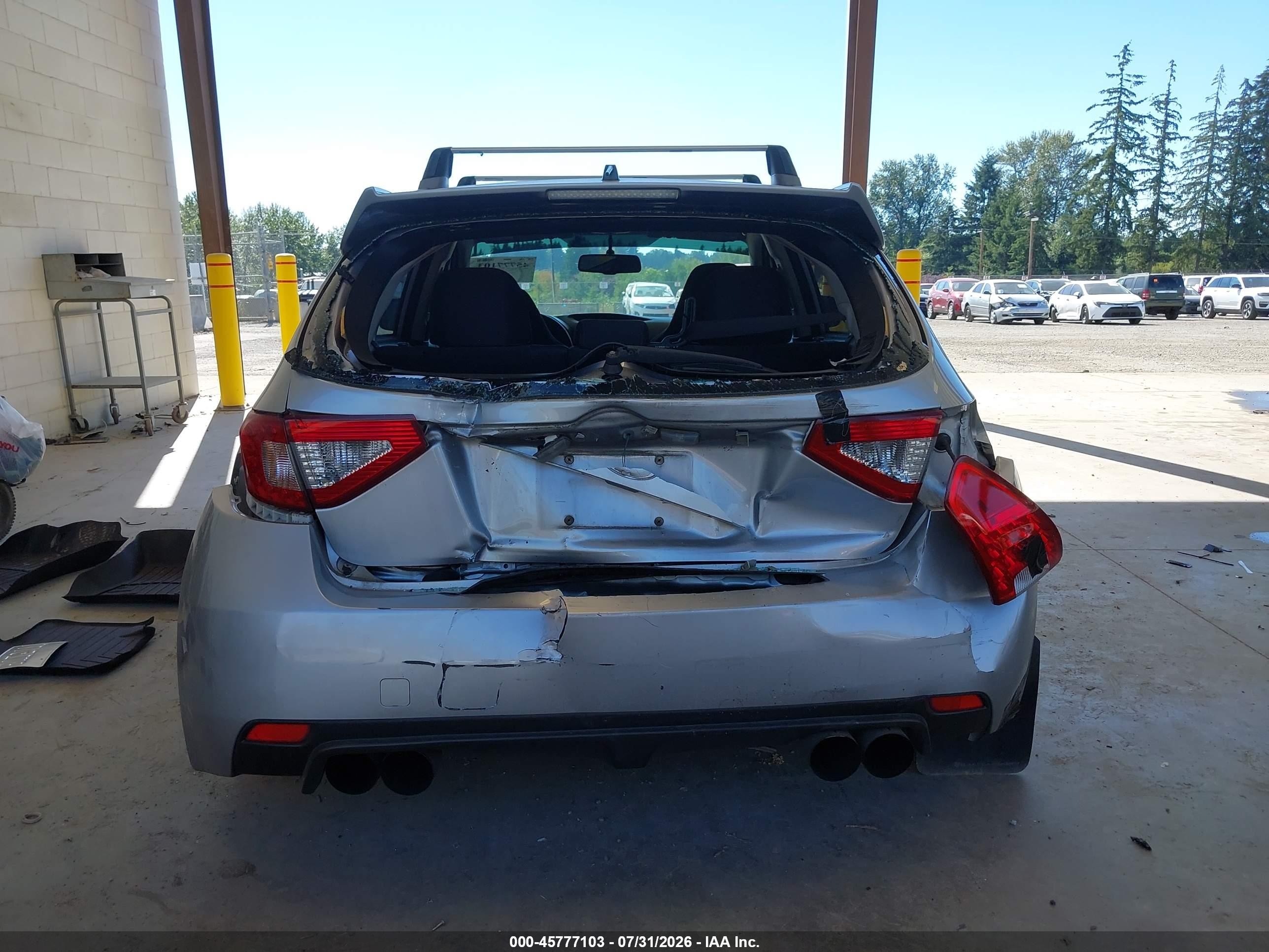 2013 Subaru Impreza Wrx   Silver vin: JF1GR7E66DG208168