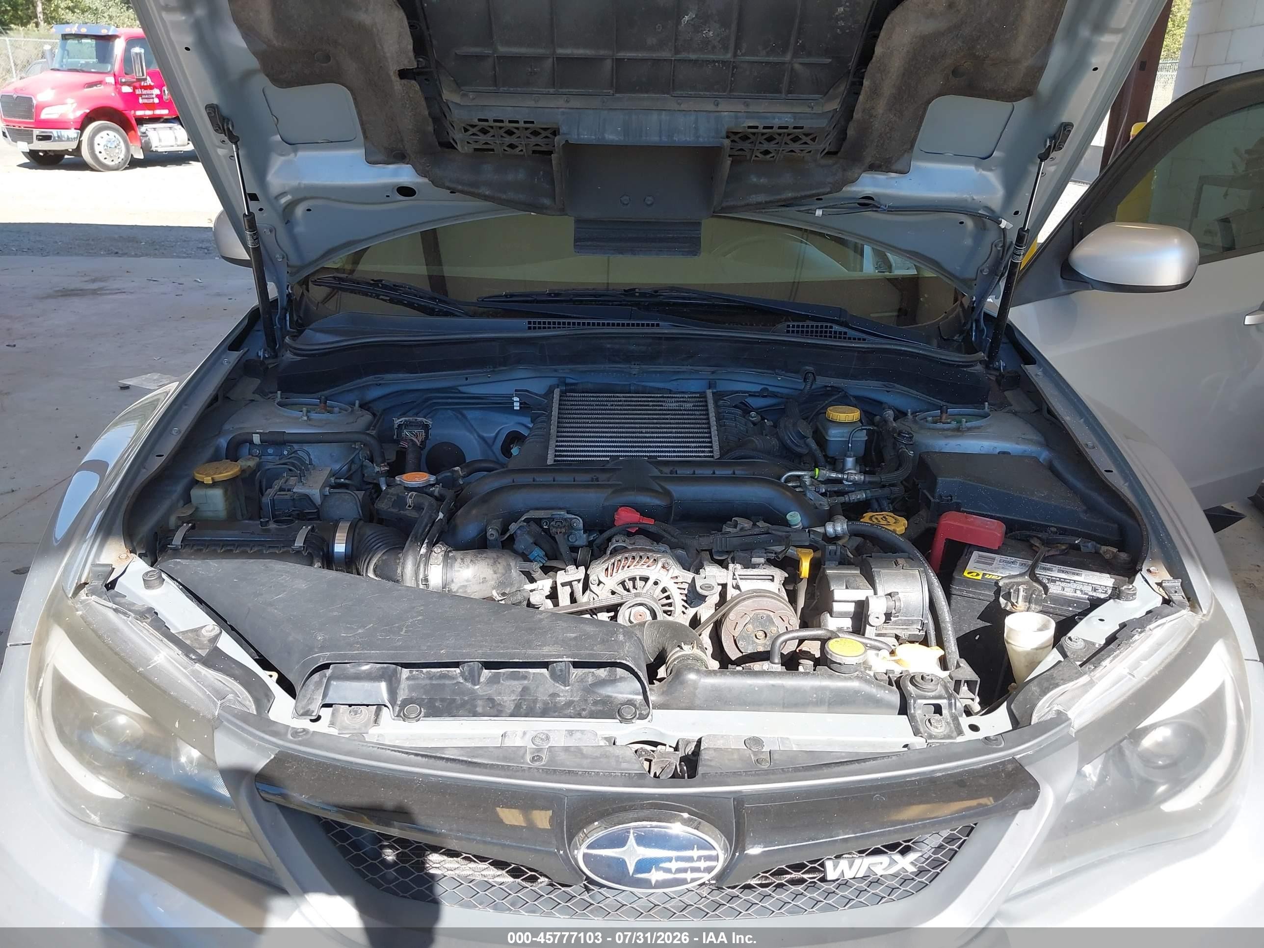 2013 Subaru Impreza Wrx   Silver vin: JF1GR7E66DG208168