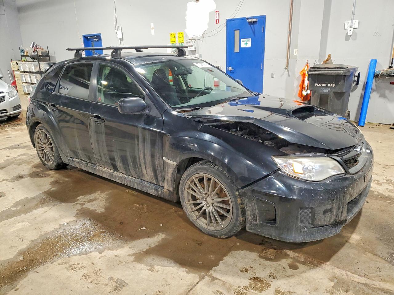 2013 Subaru Impreza Wrx Black vin: JF1GR7E66DG209398