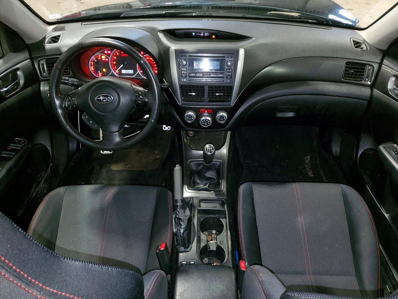 2013 Subaru Impreza Wrx Black vin: JF1GR7E66DG209398