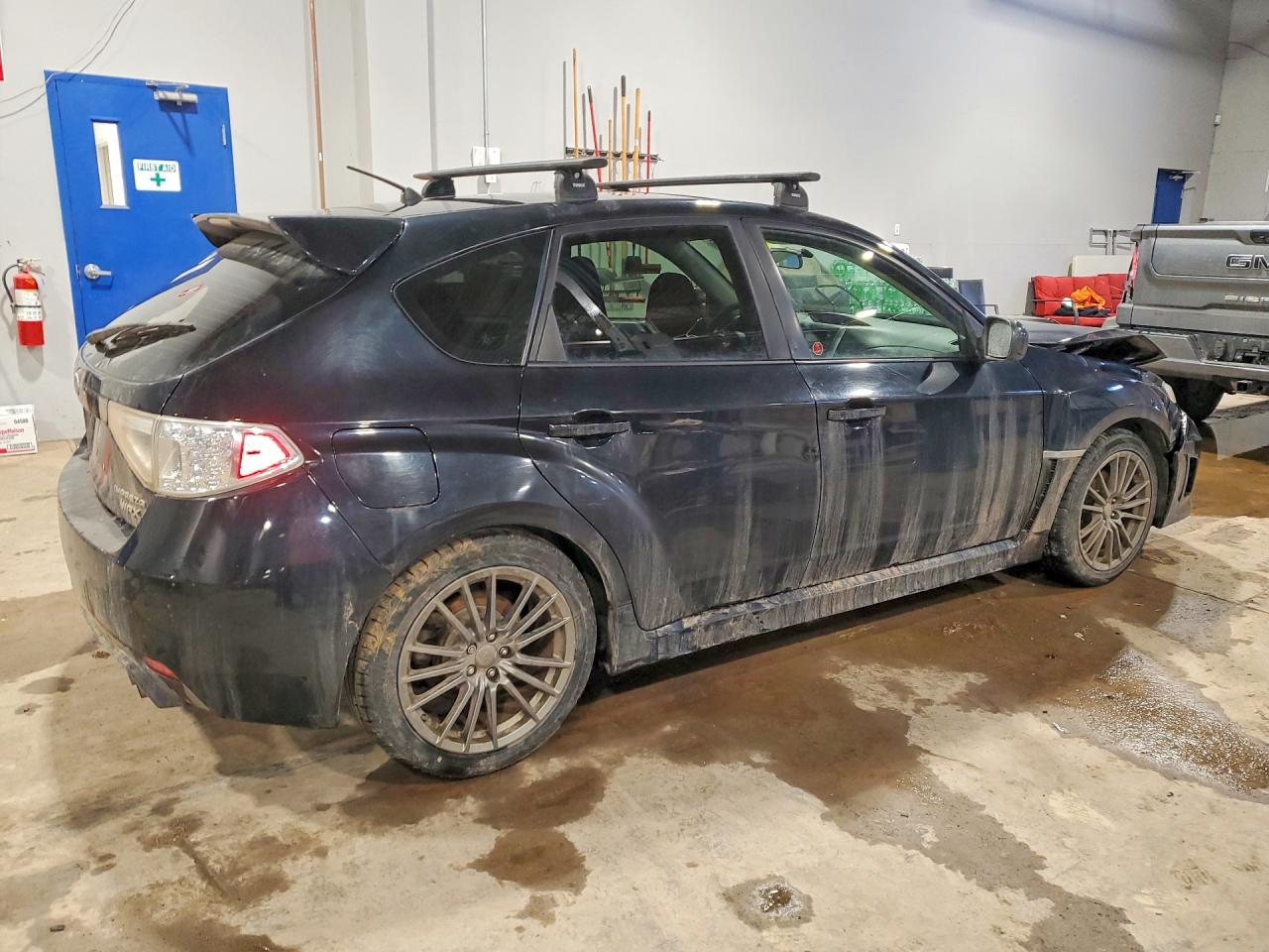 2013 Subaru Impreza Wrx Black vin: JF1GR7E66DG209398