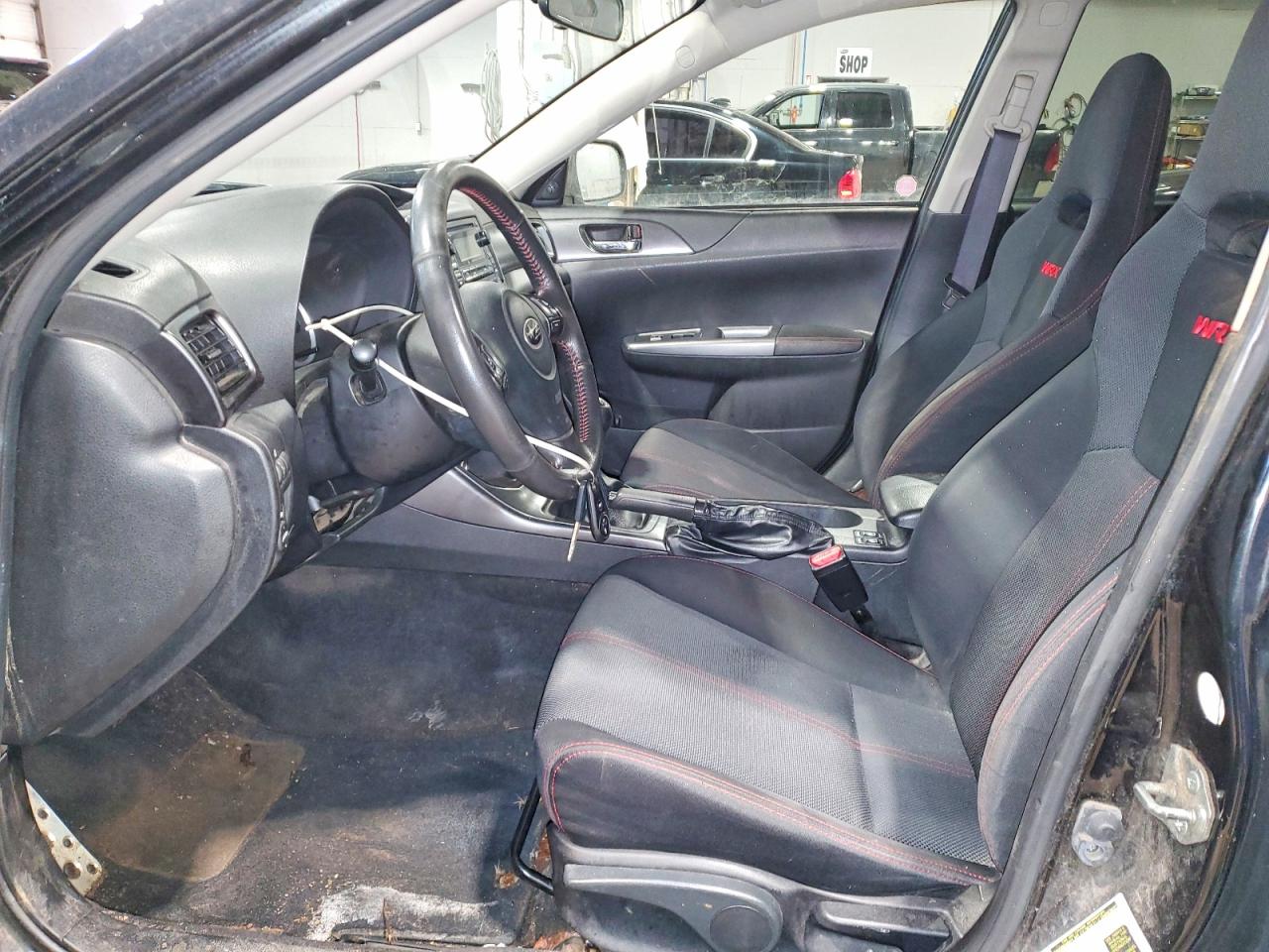2013 Subaru Impreza Wrx Black vin: JF1GR7E66DG209398