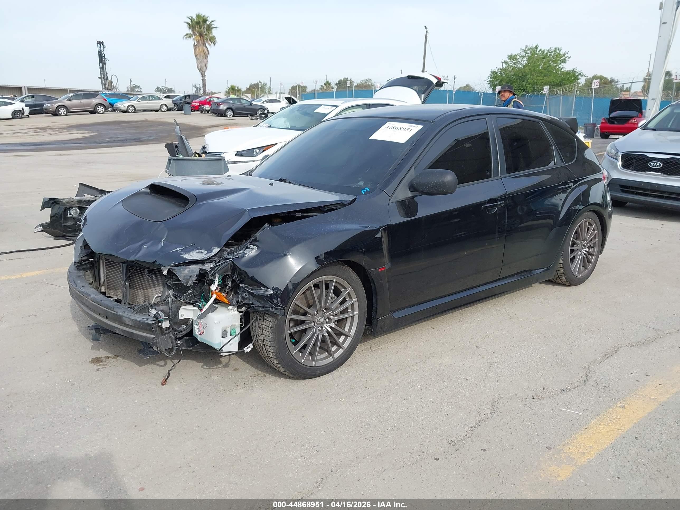 2013 Subaru Impreza Wrx   Черный vin: JF1GR7E66DG837154