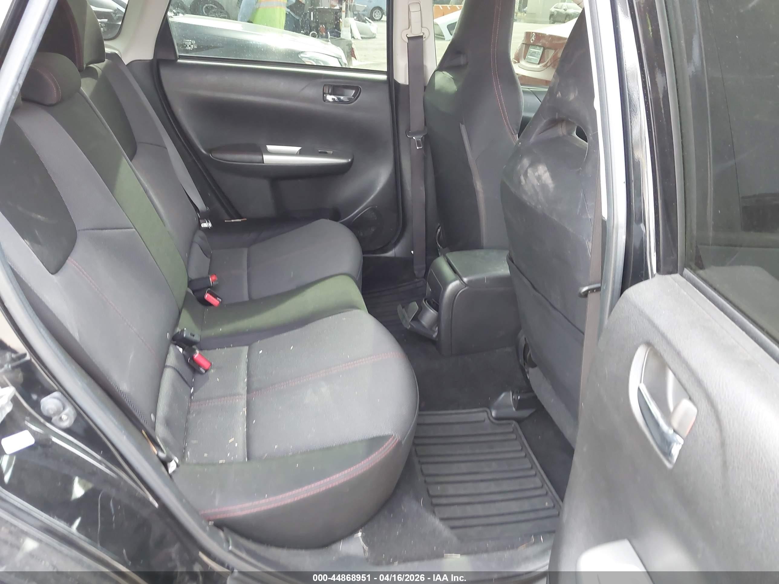 2013 Subaru Impreza Wrx   Черный vin: JF1GR7E66DG837154